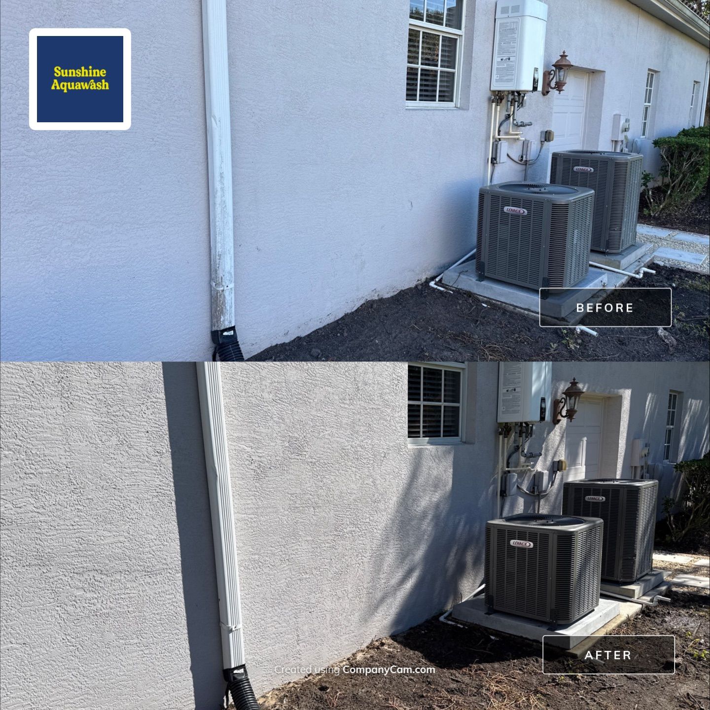 House Wash, Pool Deck & Screen Enclosure Cleaning | University Park, Sarasota FL by Sunshine AquaWash