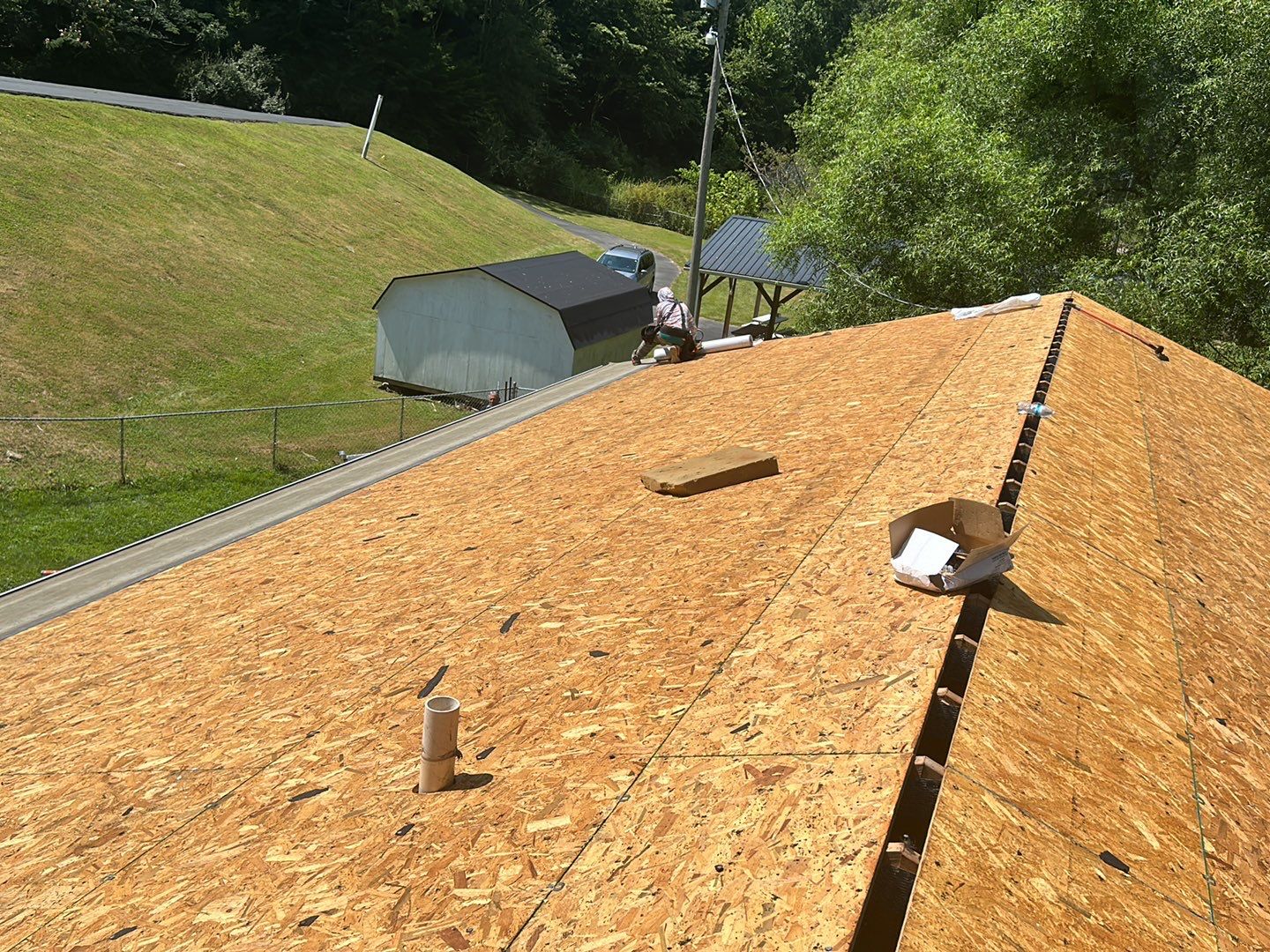 Residential Roofing Installation using Performance Shingles by Mr. Roofer
