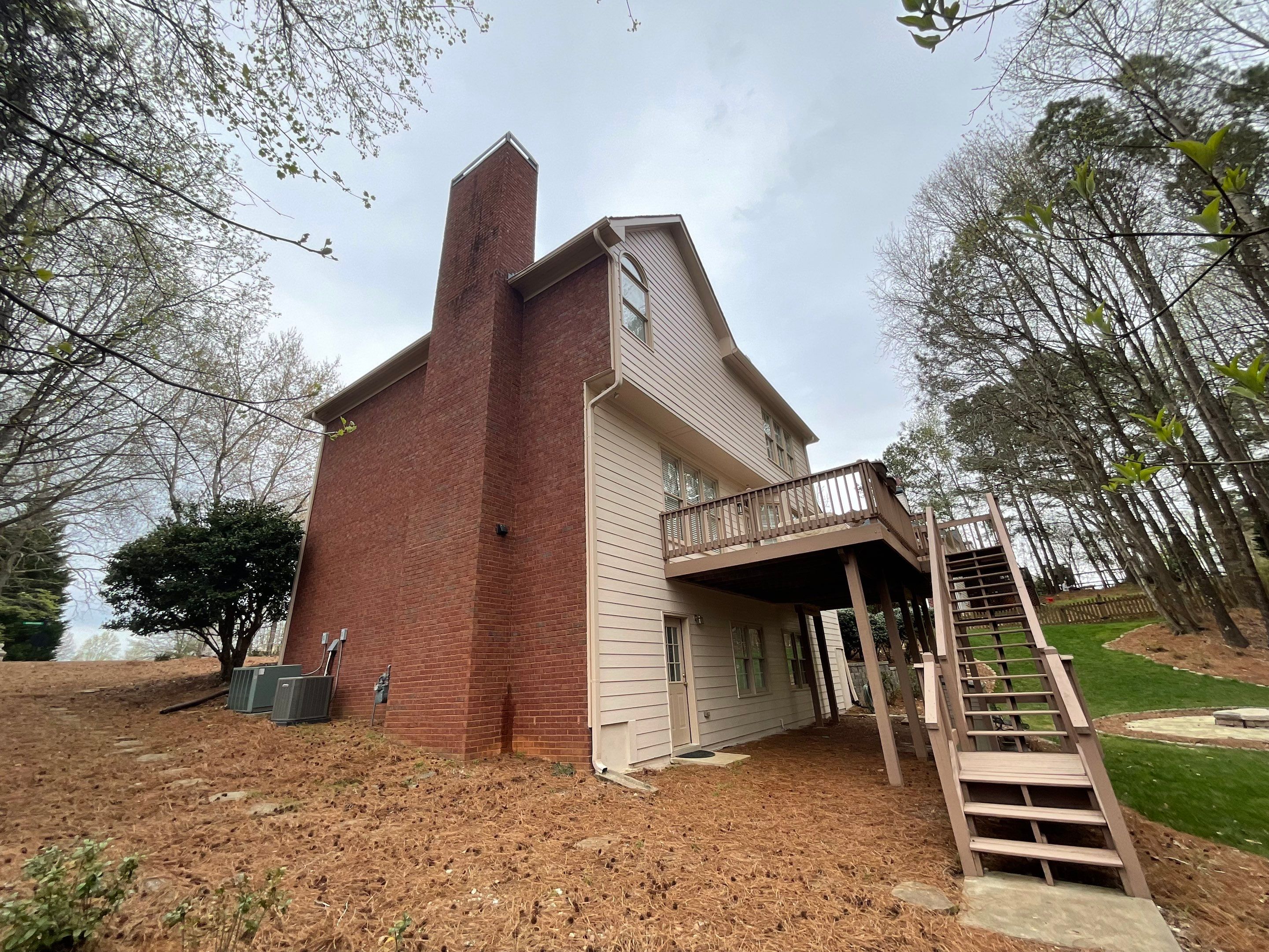Exterior Painting and Trim Refresh for Suwanee Brick Home by Swift Home Renovations