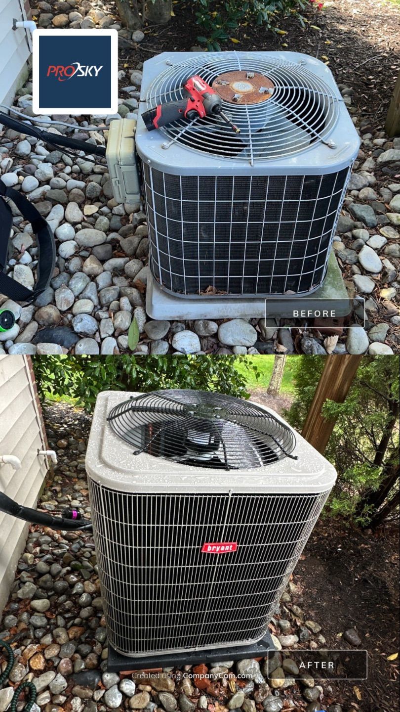 Central Air Conditioning &Gas Furnace Installation using Bryant by Pro Sky Services