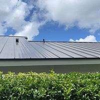 24ga 1" Nail-Strip Dark Bronze  by Total Roofing System The Metal Roof Experts