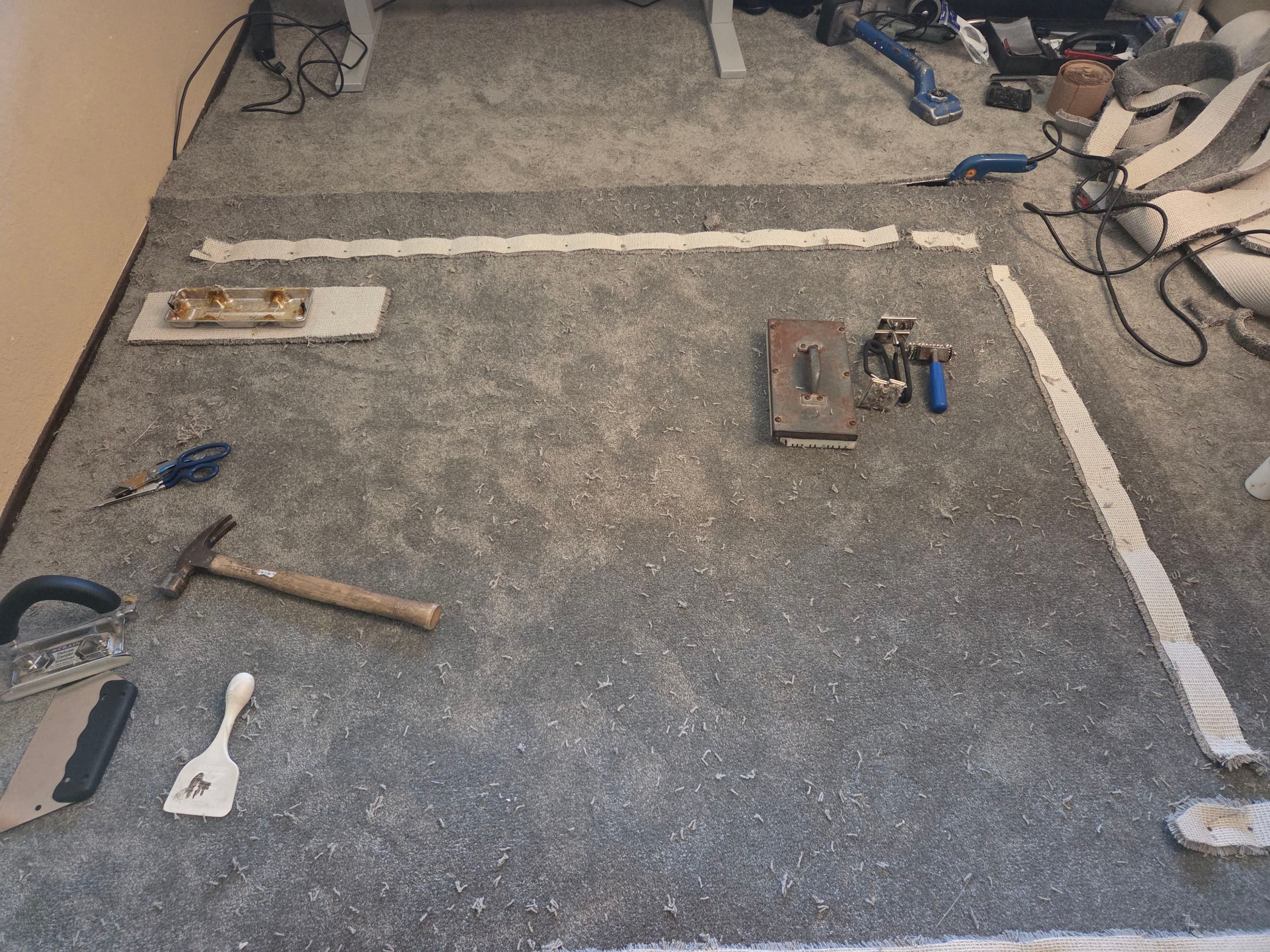 Large Bonded Insert, Carpet Repair by Ardent Carpet Restore LLC