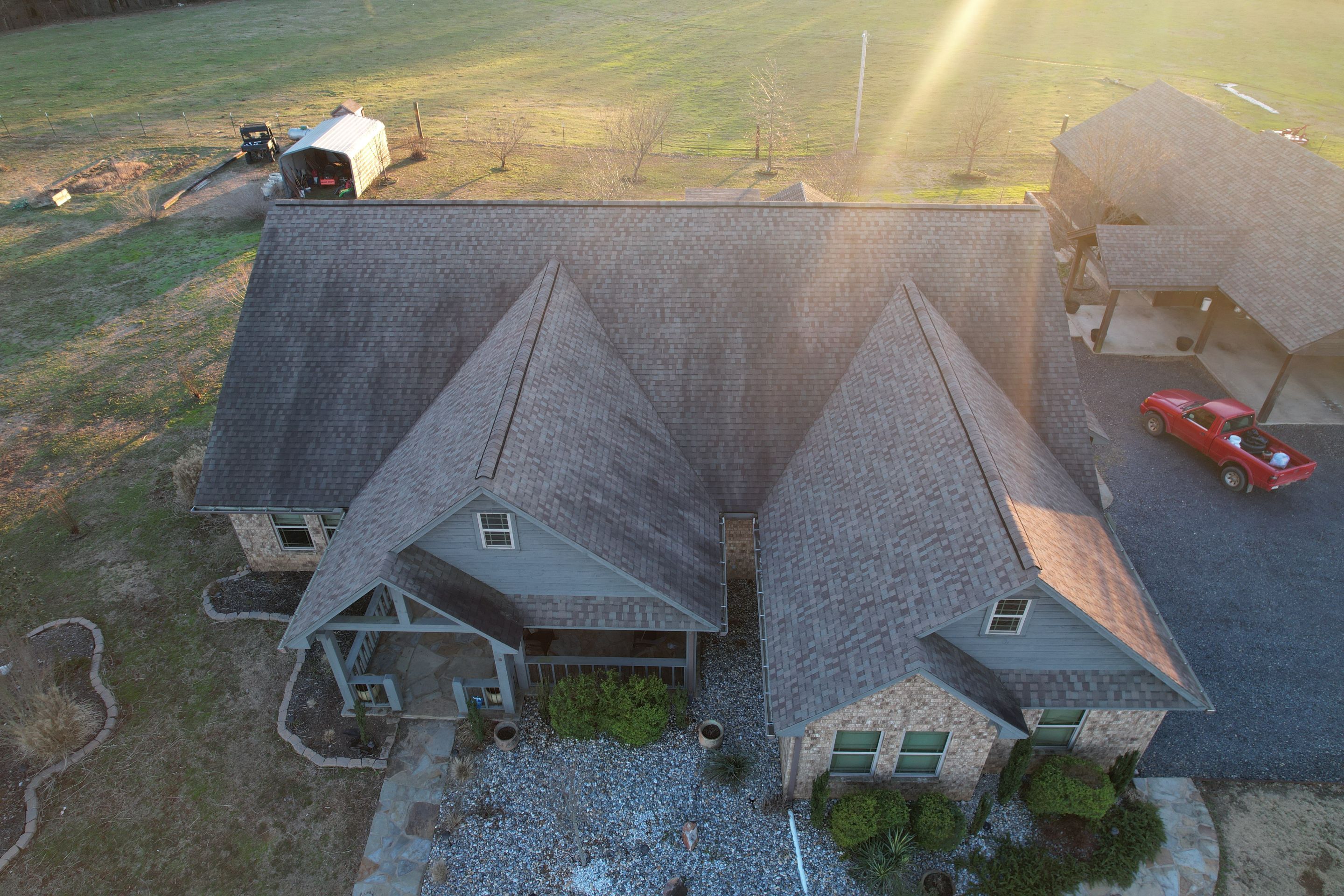 Residential Shingle Reroof using Malarkey Vista by Hostetler Roofing
