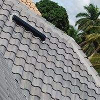 Westlake Barcelona 900 Slate Black Antique  by Total Roofing System The Metal Roof Experts