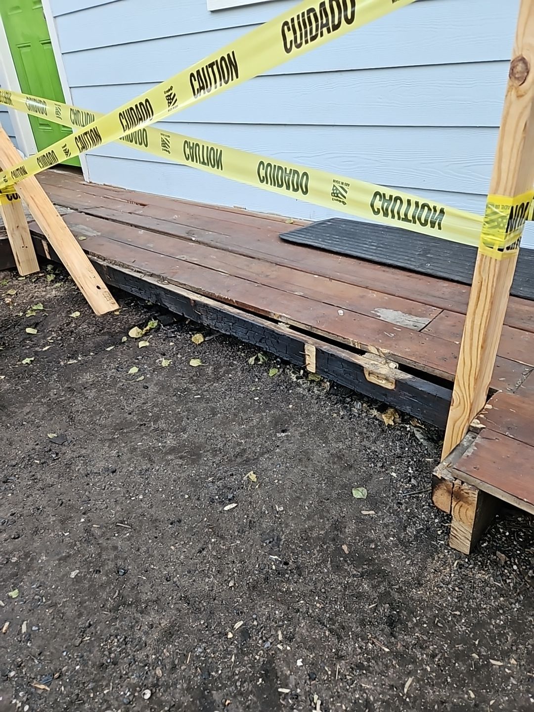 Deck and Siding Replacement from Fire Damage by JTX Pro Services LLC