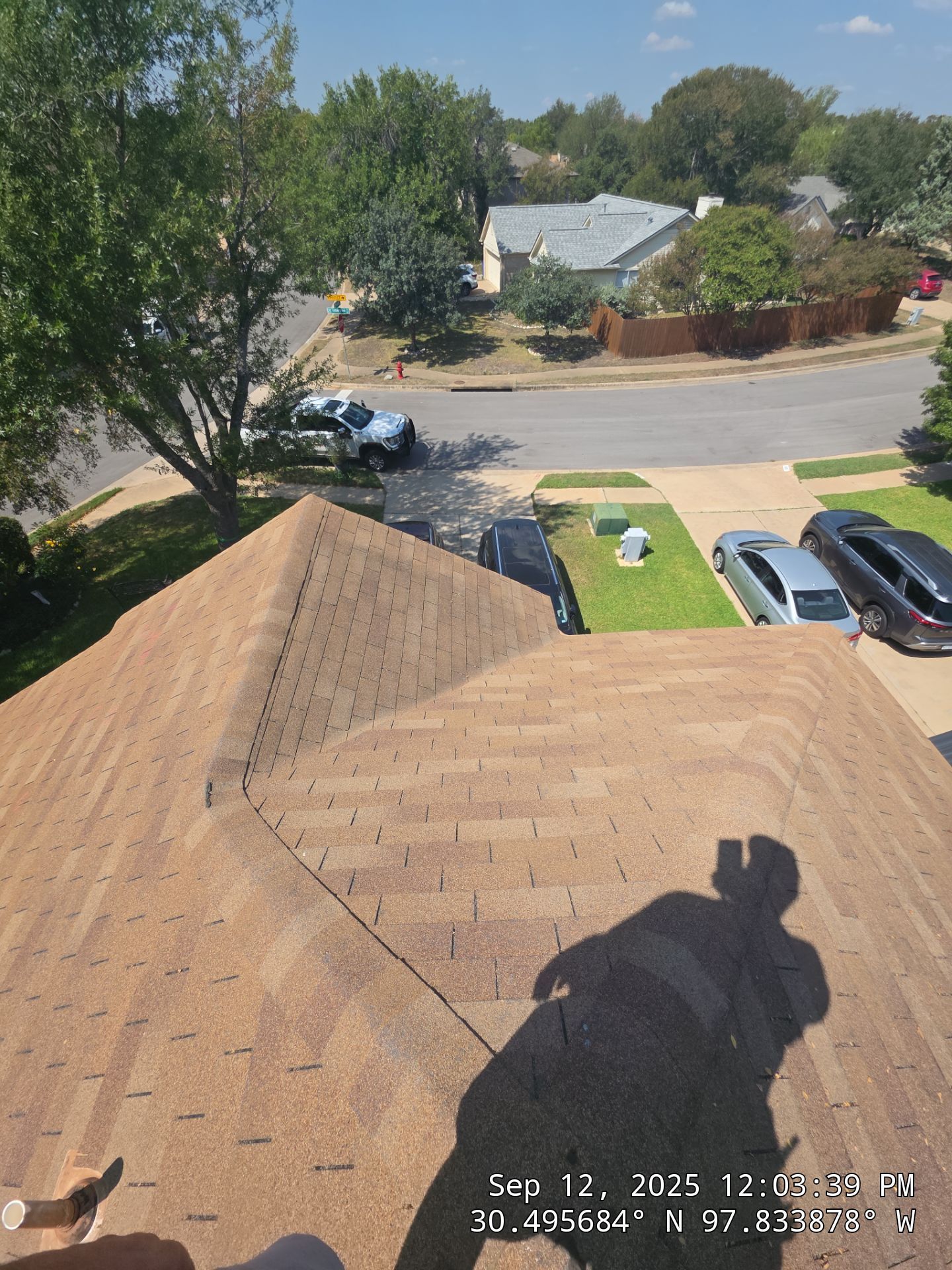 Residential Roof Replacement using GAF - HDZ - Barkwood by Action Exteriors Austin