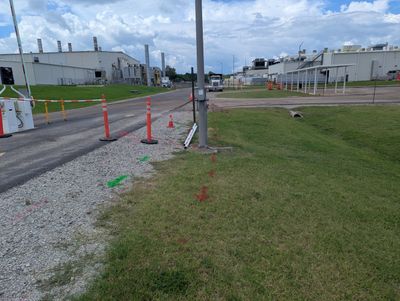 Utility Locating and Subsurface Mapping for Jackson Industrial Parking Lot