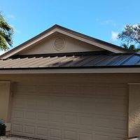 24ga 1.5" Mechanical Seam Medium Bronze  by Total Roofing System The Metal Roof Experts