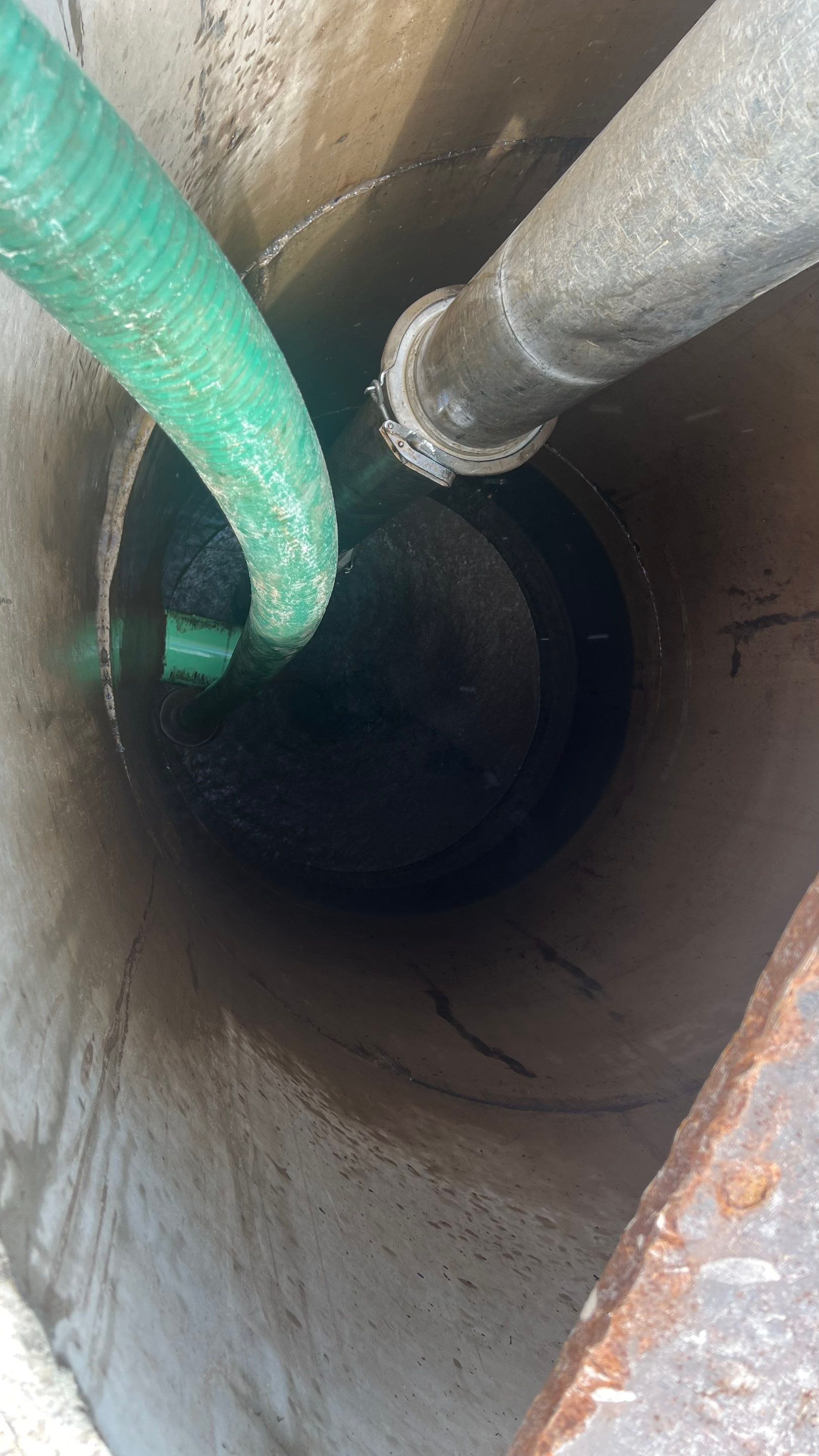 New Community Construction Sewer System Cleaning by APS Power & Water
