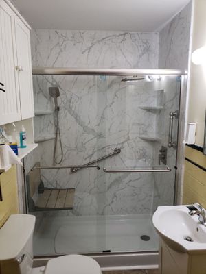 Tub to Shower