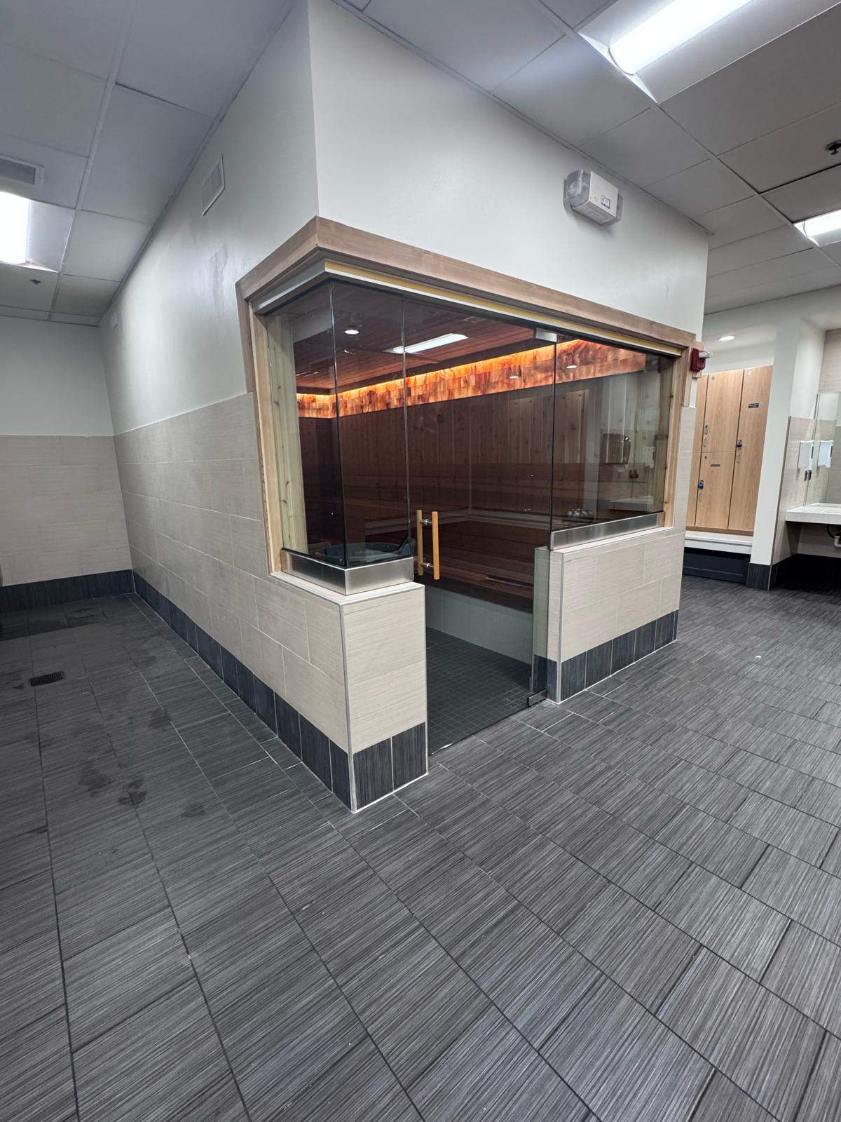 Chesapeake OLF - Men’s locker room sauna renovation by Nova HomeWorks