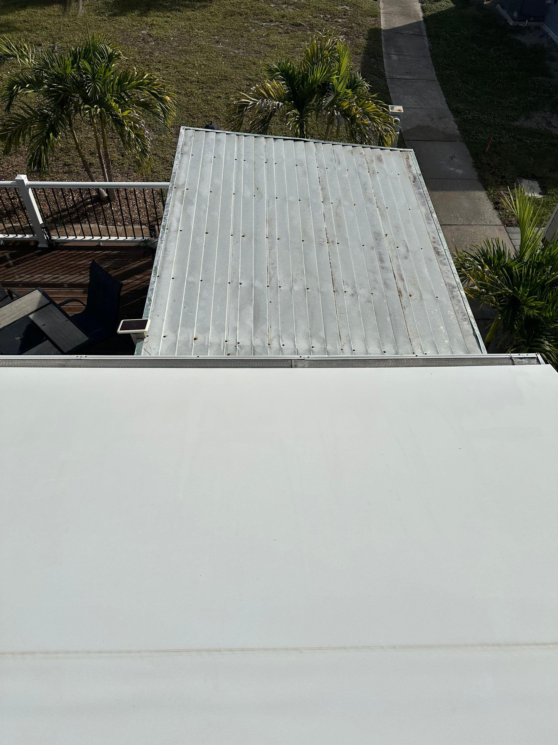TPO Membrane Roof Cleaning and Gutter Cleaning by Sunshine AquaWash