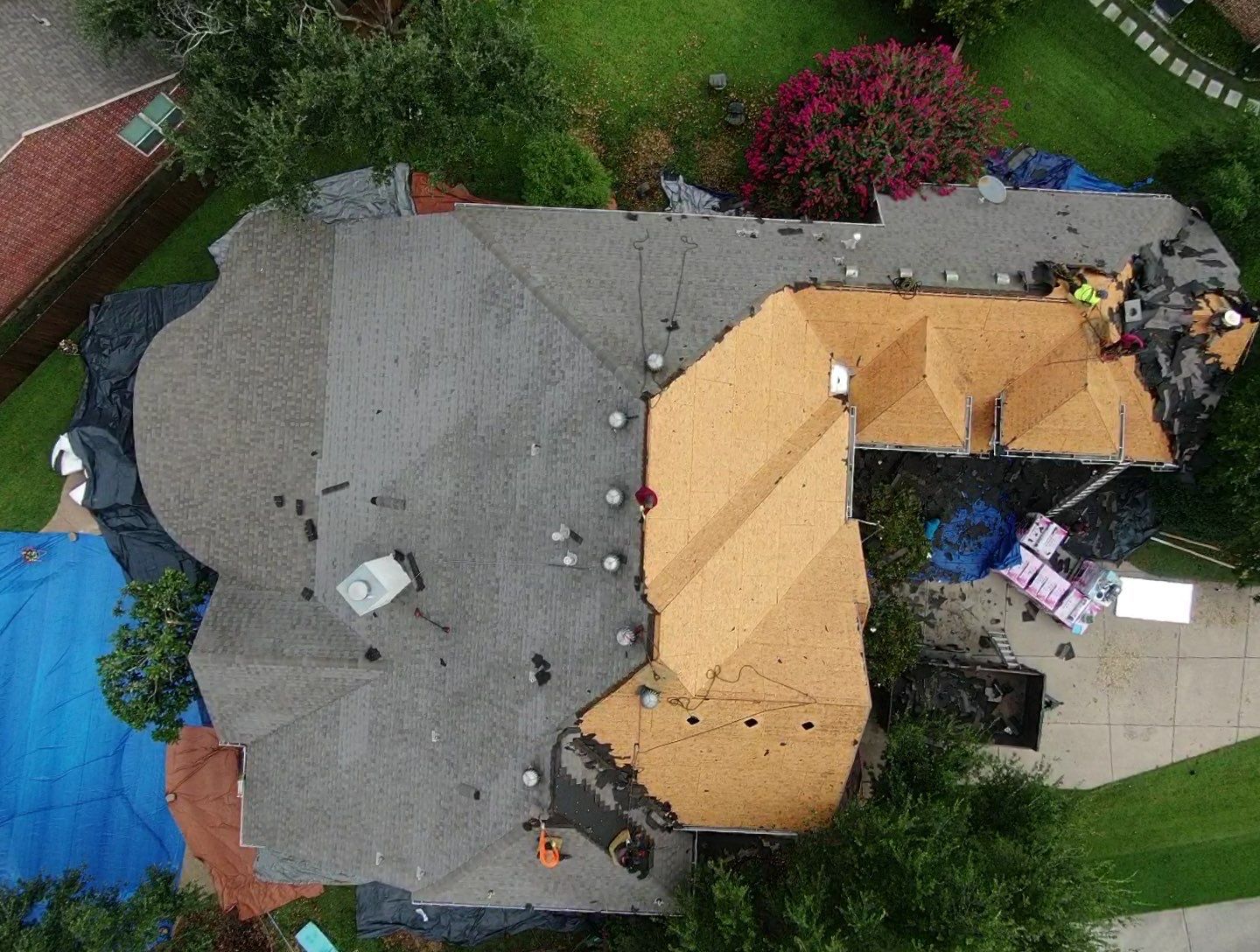 Residential Roof Replacement in Keller TX by Becker Roofing and Exteriors
