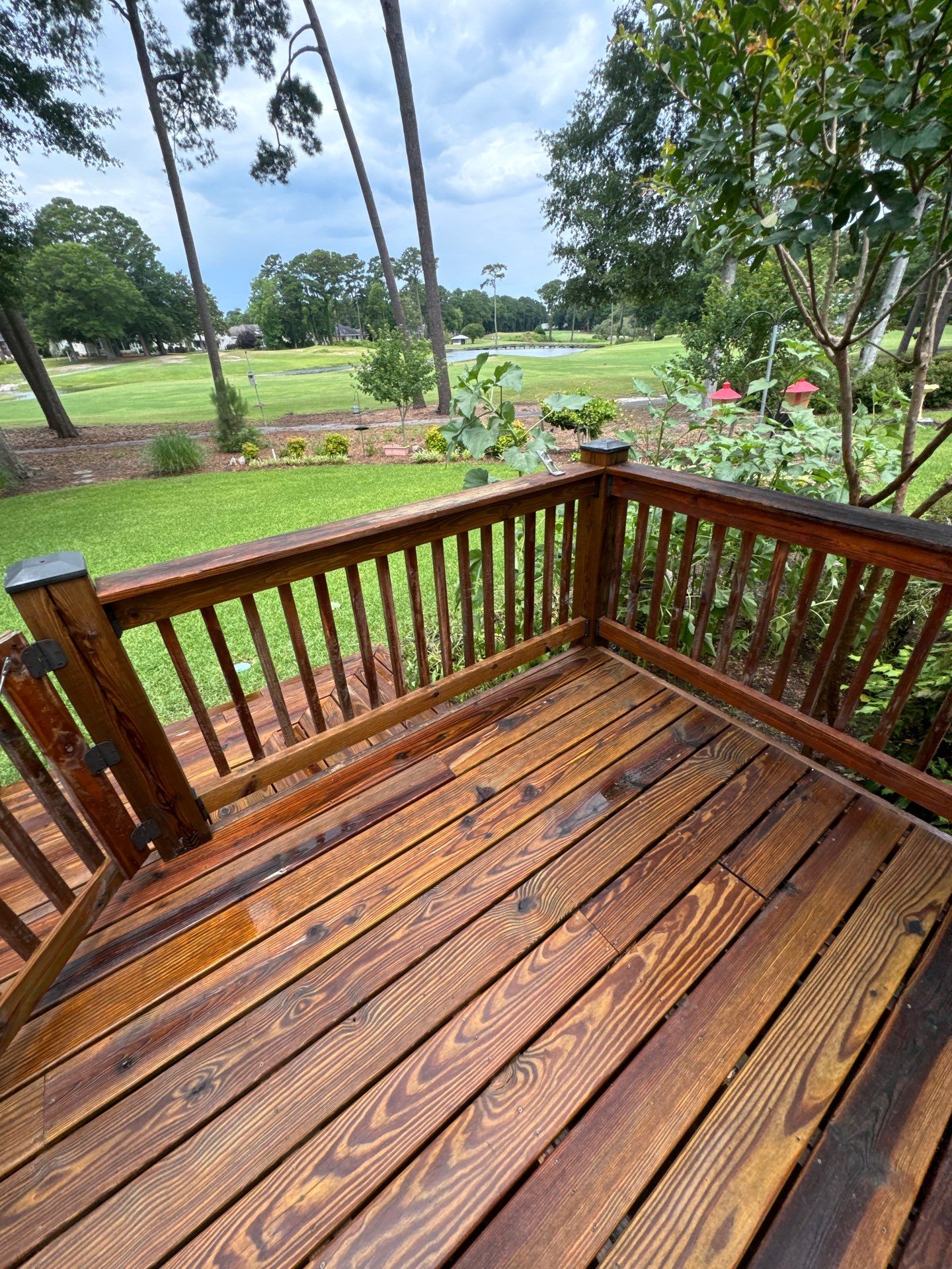 Weathered Deck using Wood Sealant by DuraSeal