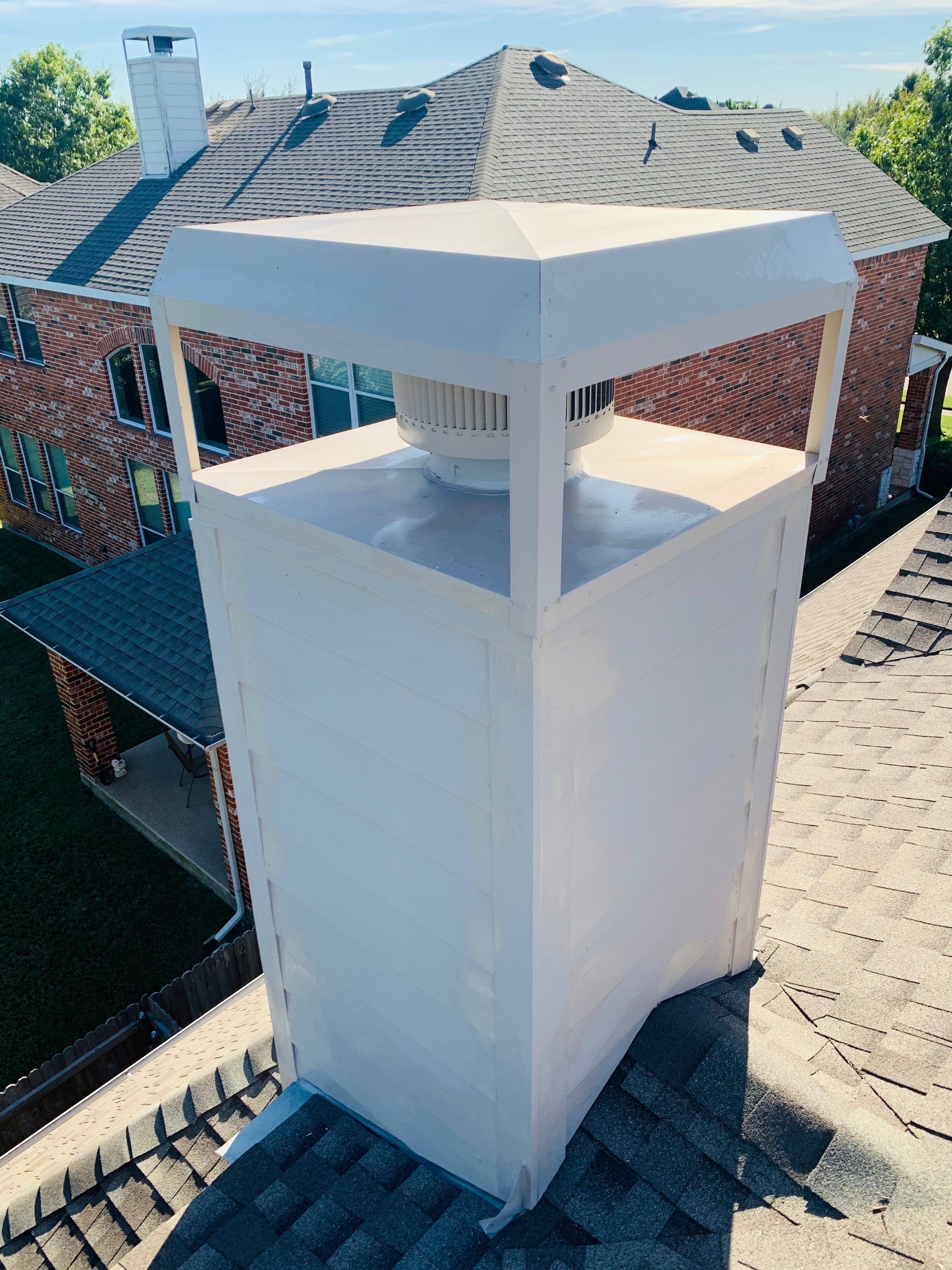General Construction - From Exterior Siding & chimney, Patios to Full Interior Damage by First United Roofing & Construction