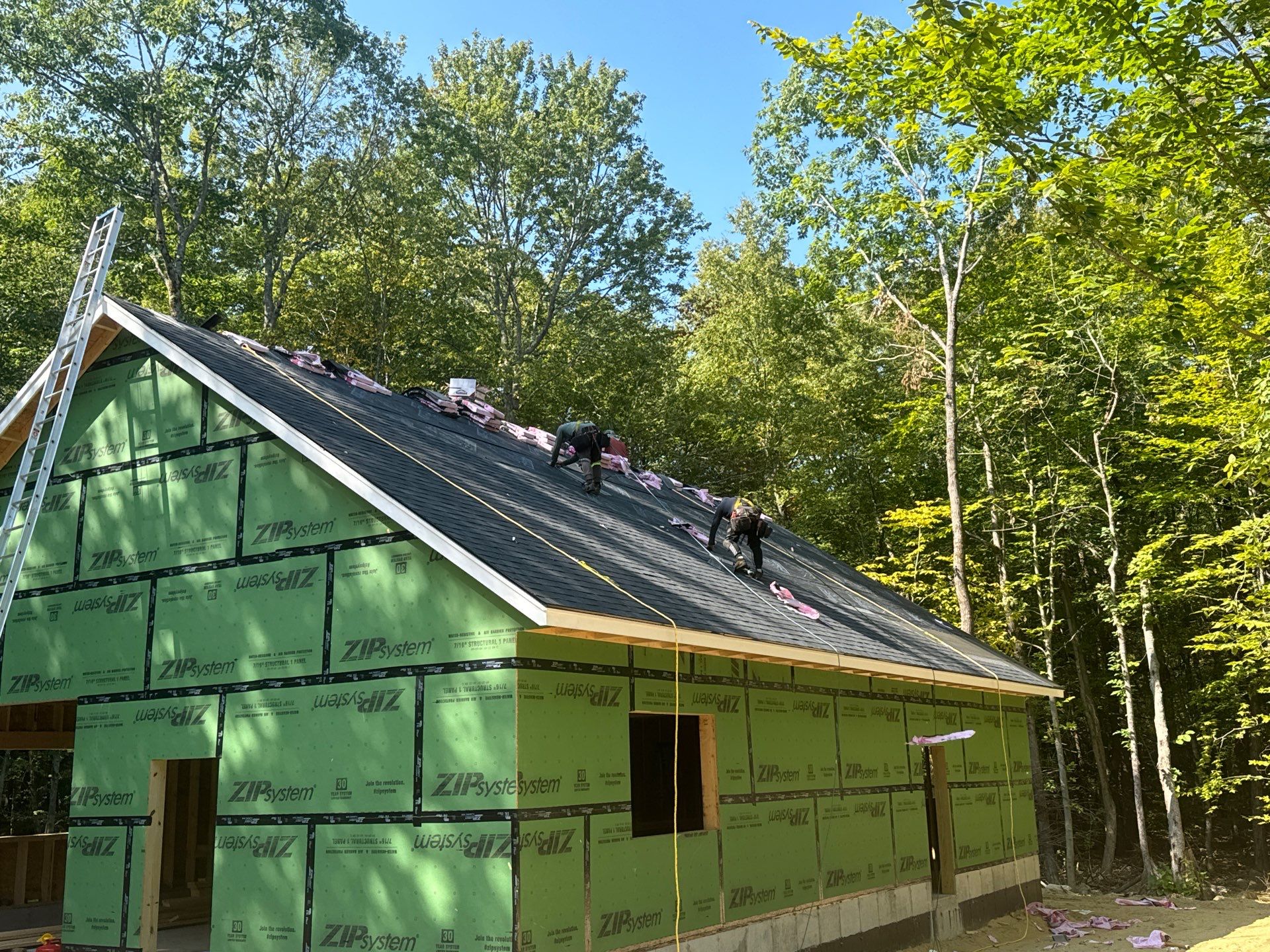 Nottingham, NH – New Construction Framing & Owens Corning Roof Installation by Tall pine roofing