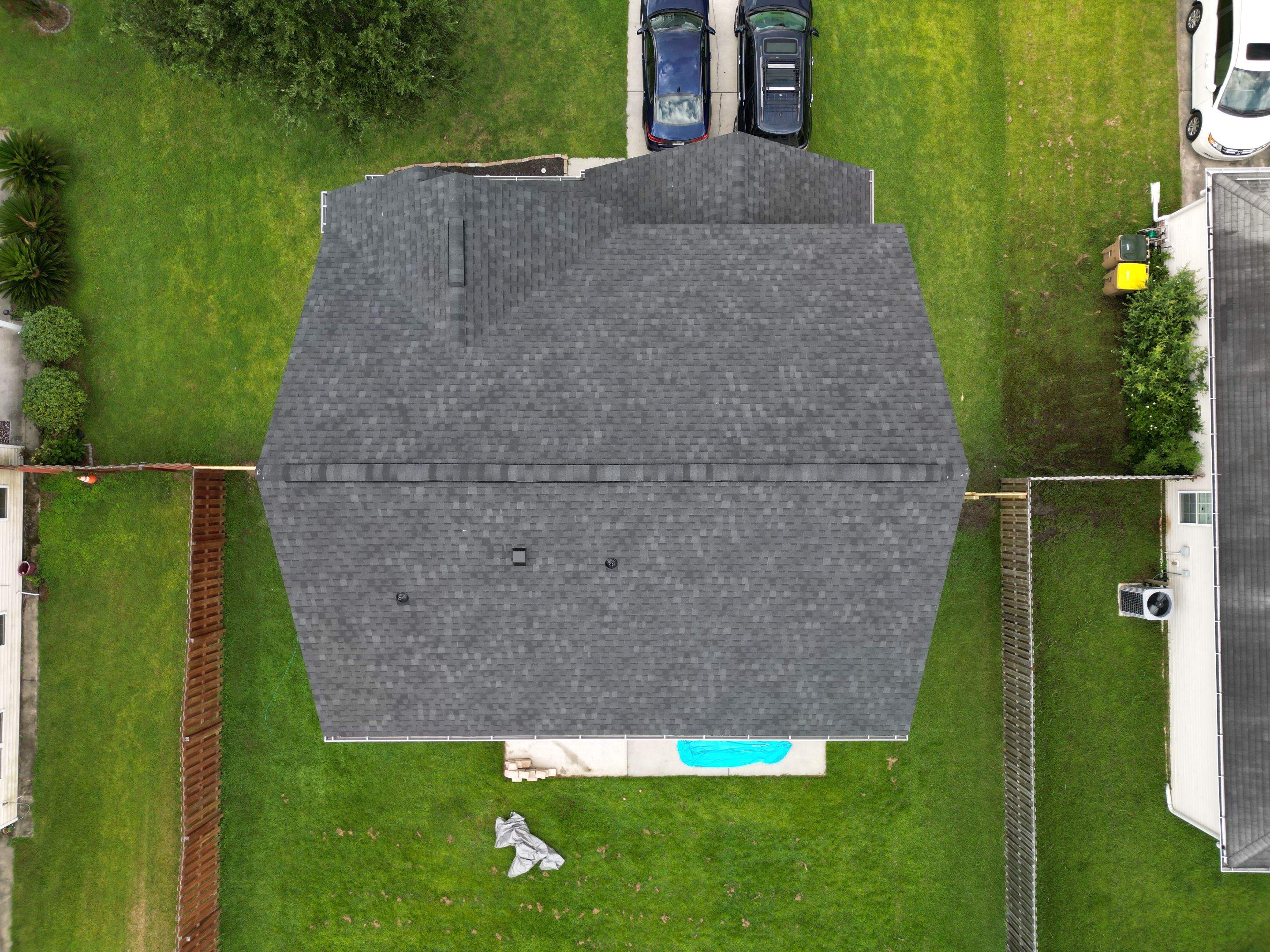 Residential Roofing Installation using Atlas Pinnacle Pristine Black Shadow by Talya Roofing