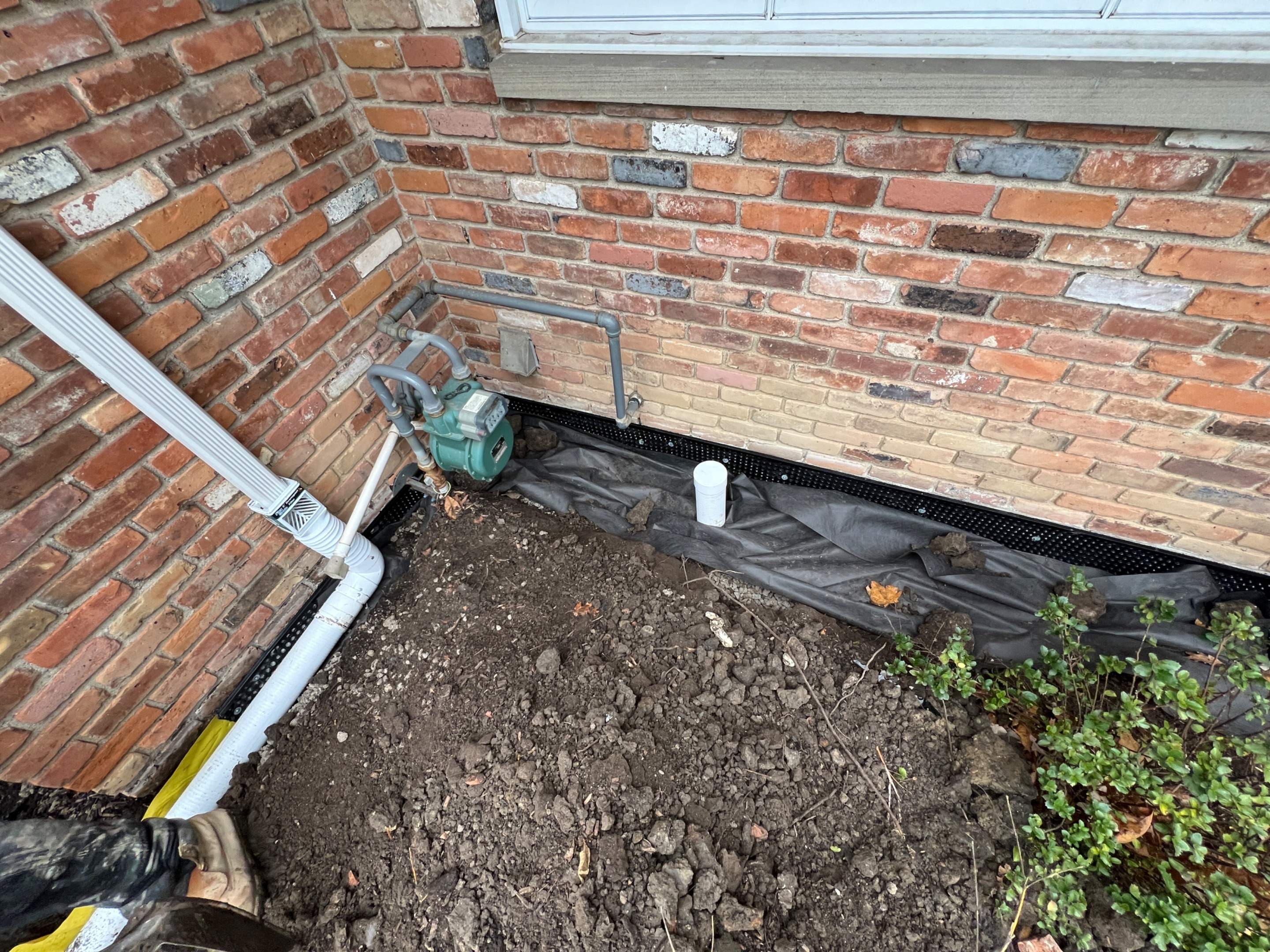 Wall Reinforcement and Shallow Tile System by Toledo Basement Repair