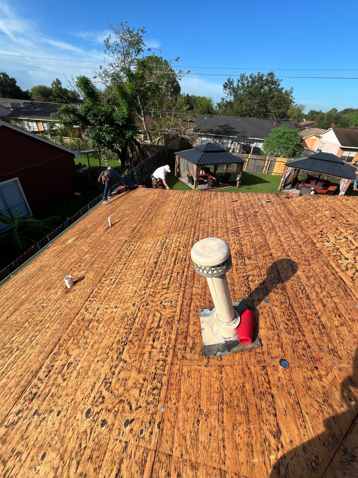 Marine Veteran Reroof Project by Berry Good Roofing 