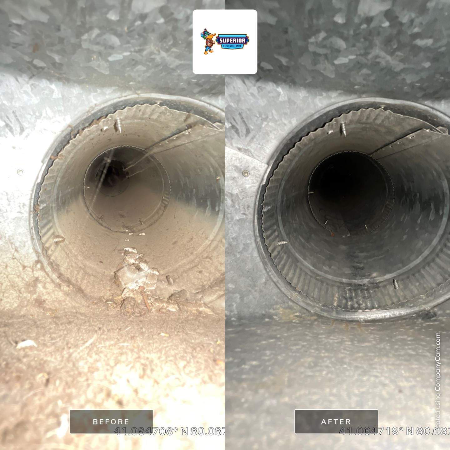 Air Duct Cleaning With a Vacuum Truck in Slippery Rock, PA by Superior Air Duct Cleaning