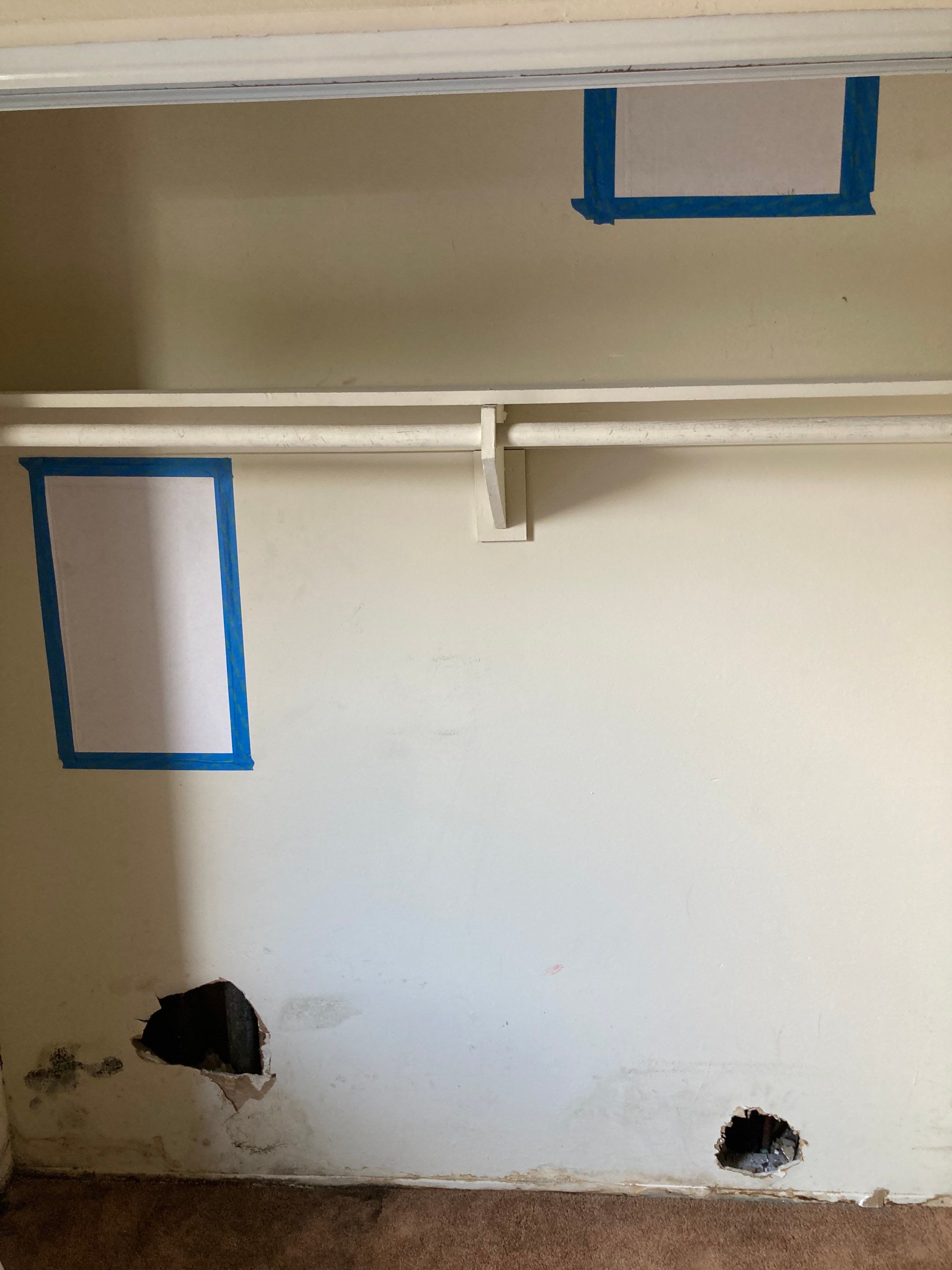 Cracked Cast Iron Line in the wall by Professional Plumbing Inc 