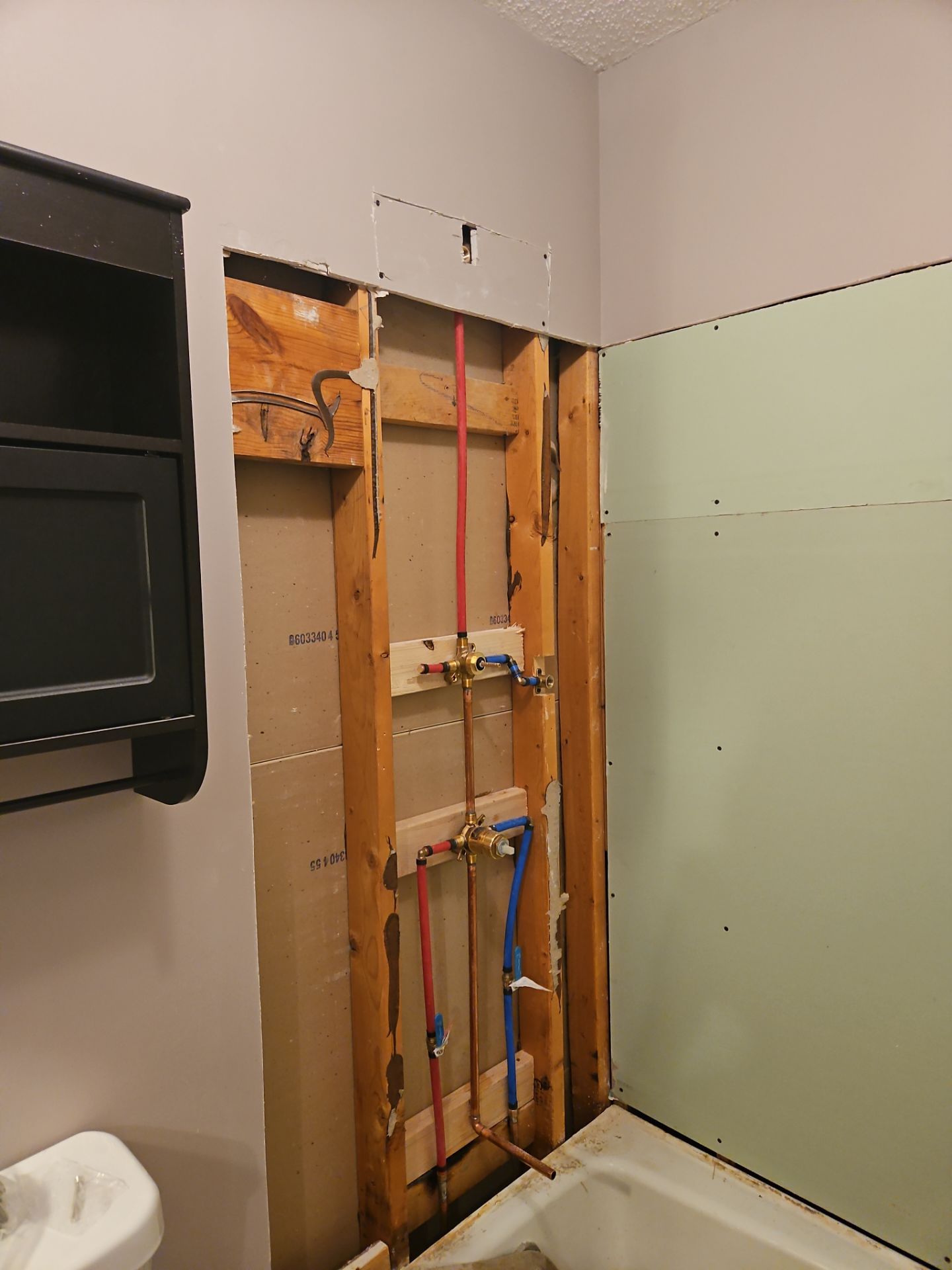 Bathroom Remodel using Onyx by The Shower Company