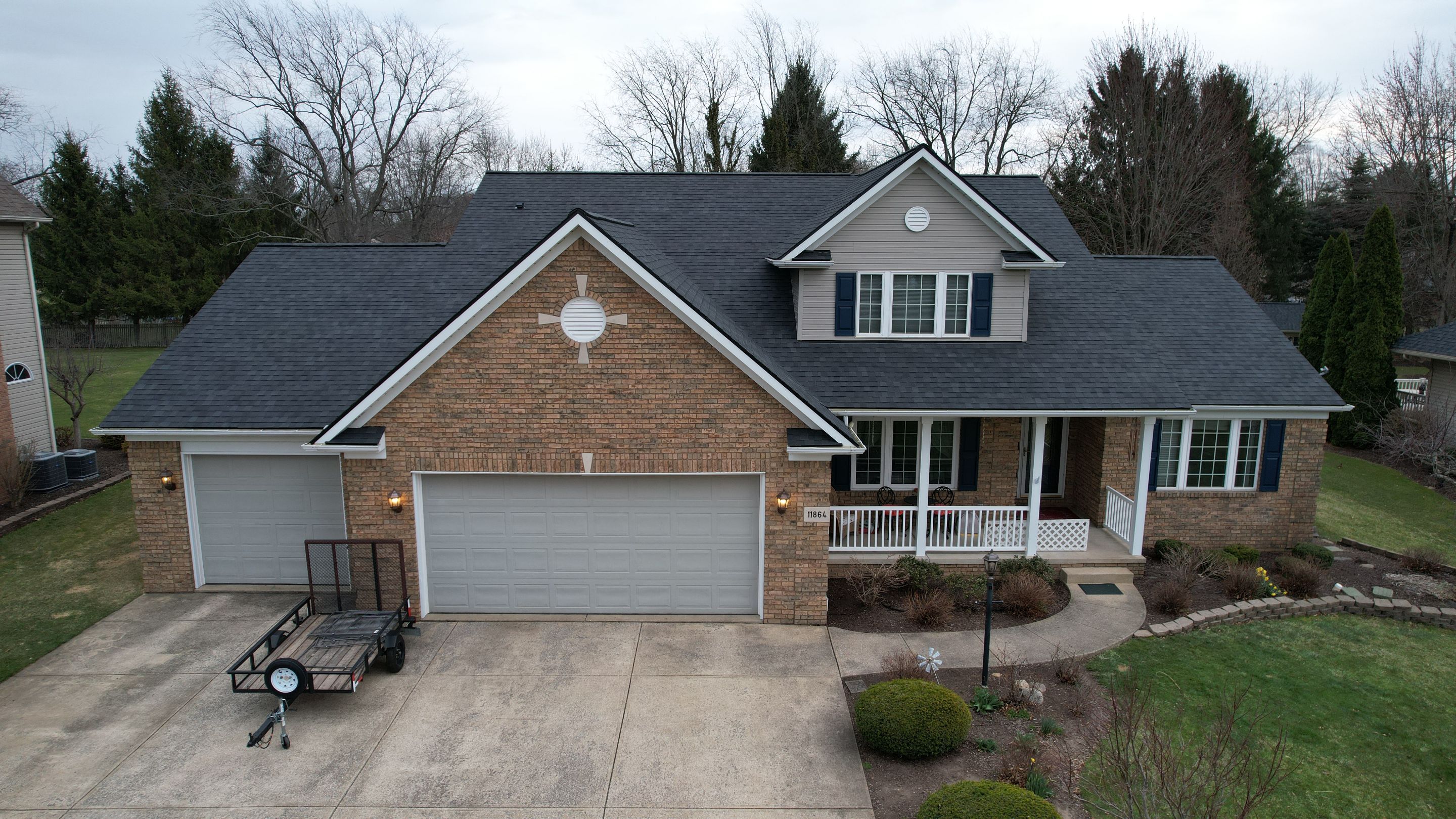 Atlas Pinnacle, Color, Black Shadow, Drip Edge, Color, Black by Eagle Eye Roofing
