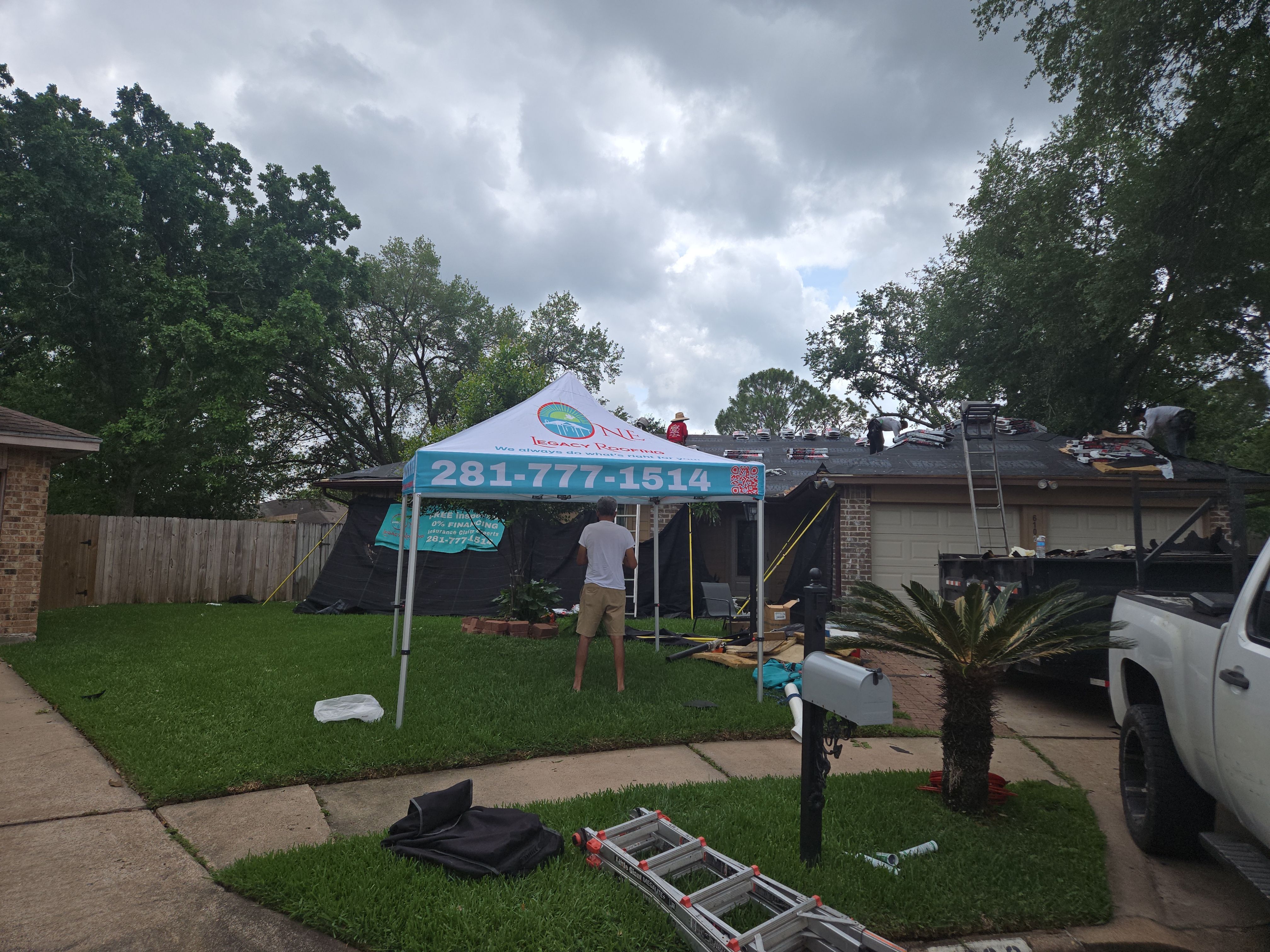 Residential Roof Replacement in Houston, TX by One Legacy United