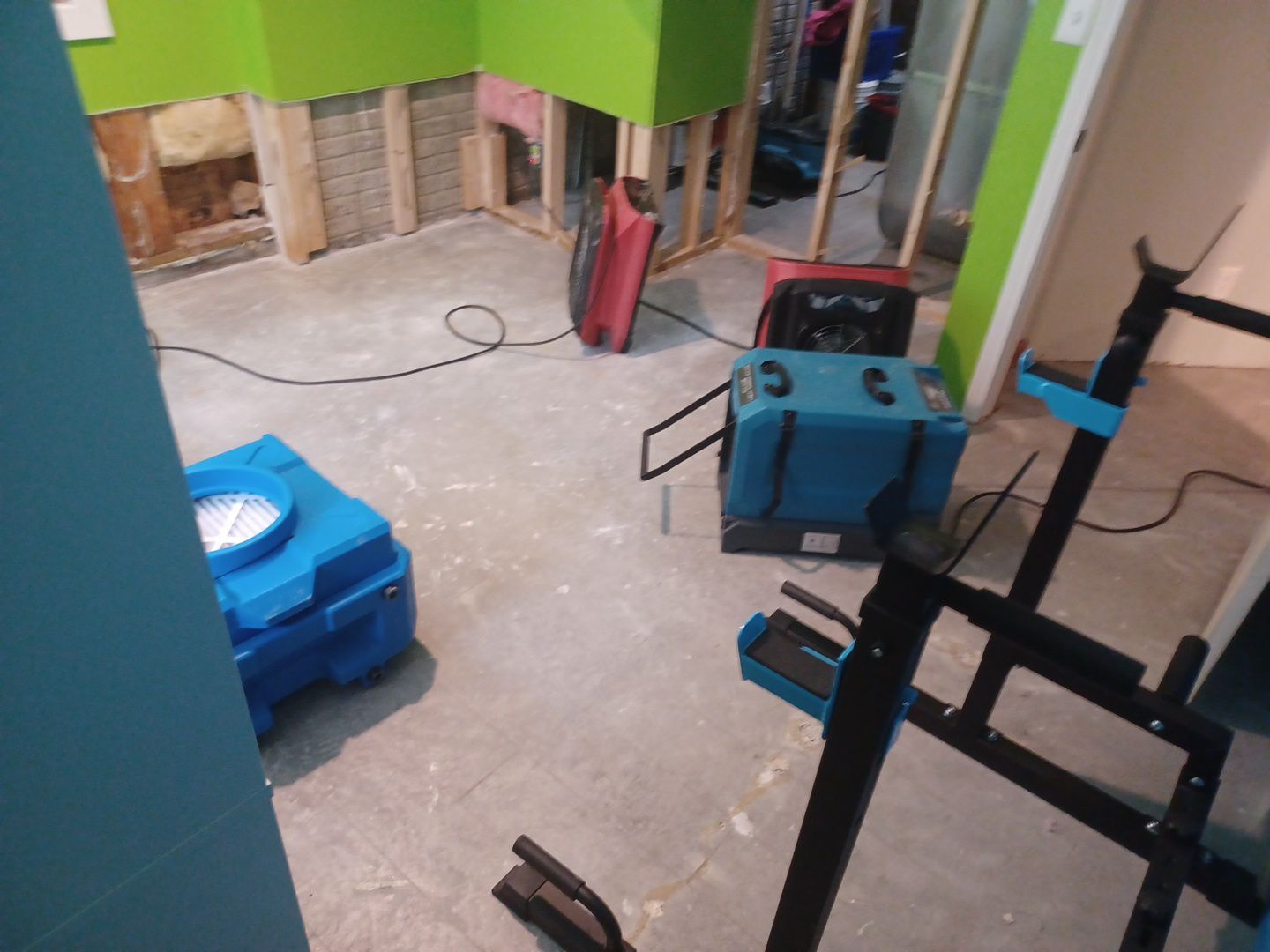 Project in Brandon Twp by EzDry Water Mitigation & Property Restoration