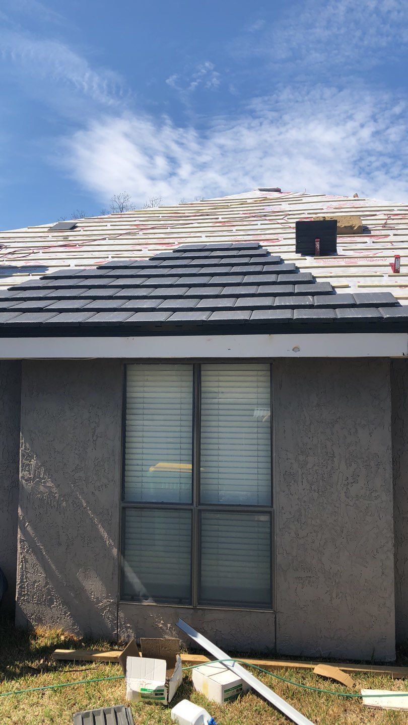 Charcoal Boral Slate Tile by First Out Roofing 