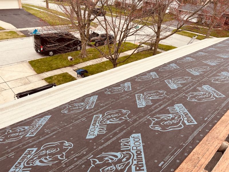 Project in Woodridge by AJ Exteriors & Roofing Inc.