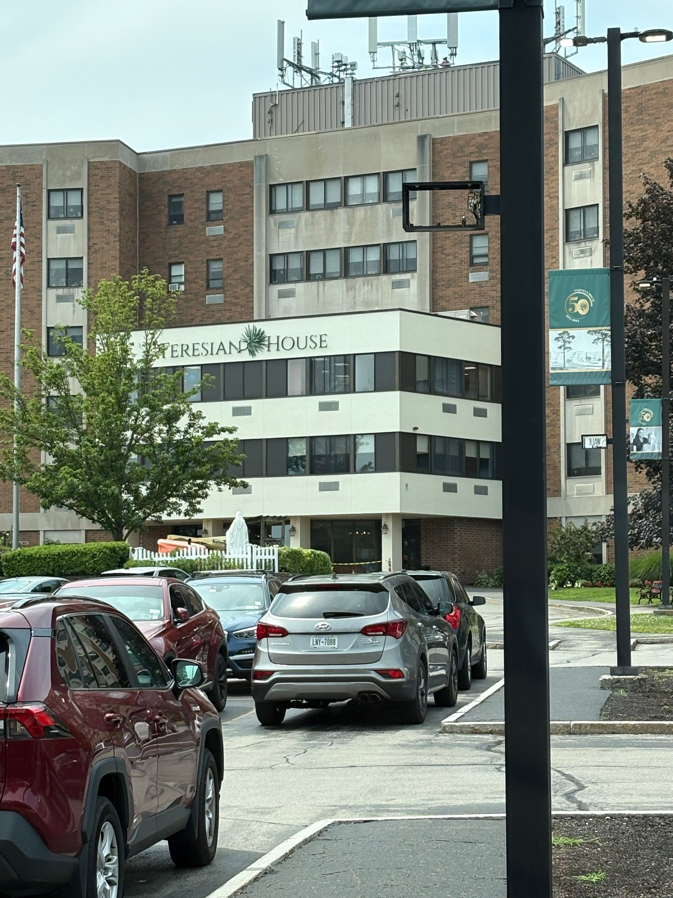 Teresian House Dimensional Letters Installation in Albany by FASTSIGNS of Saratoga Springs 