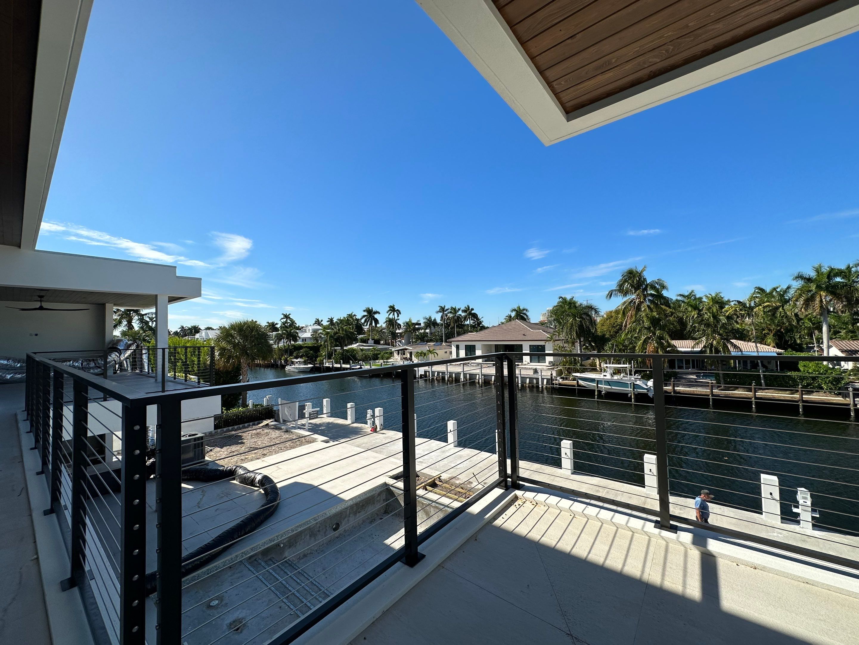 Custom Home in Fort Lauderdale, Florida by Toledo Iron Works