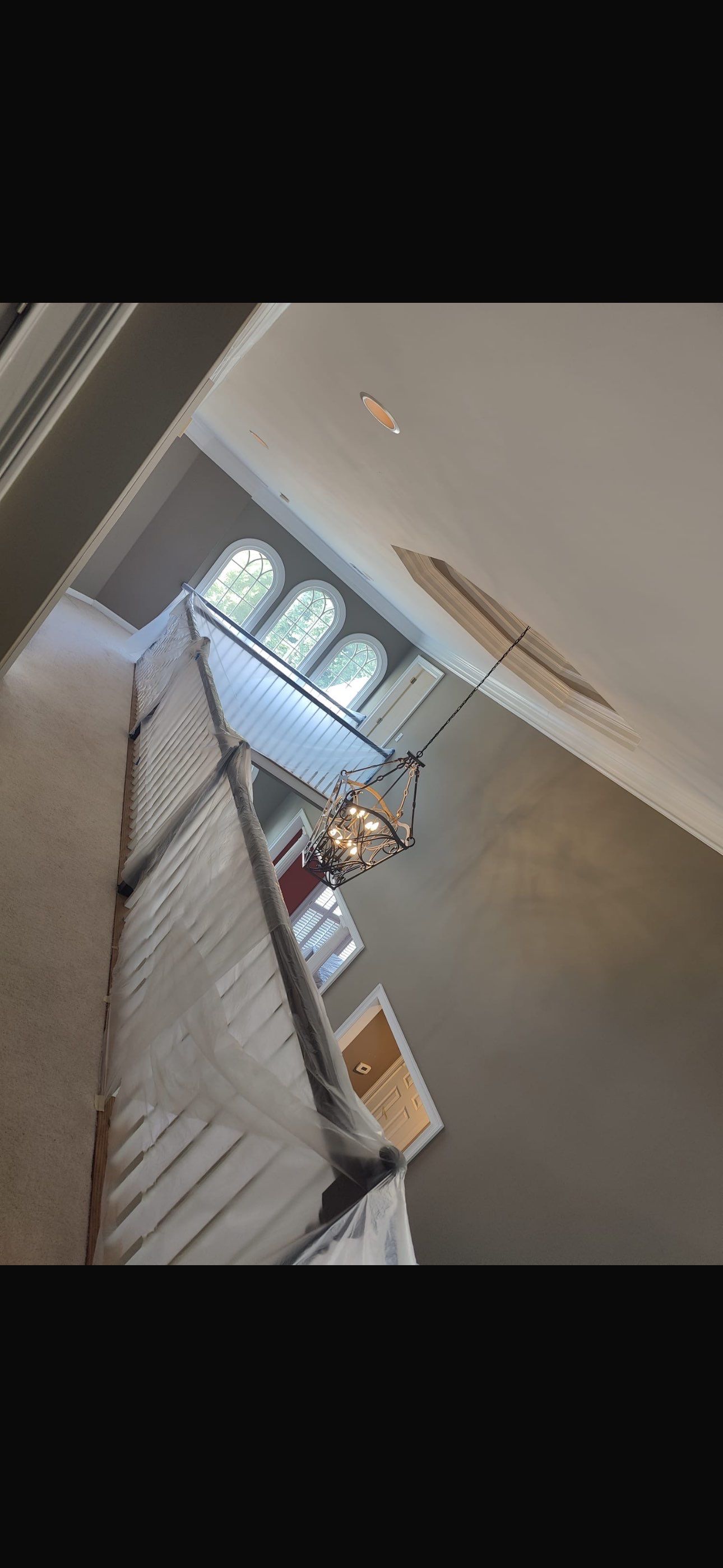 Full Interior Home Painting and Screened Porch Refinishing in Alpharetta by Swift Home Renovations
