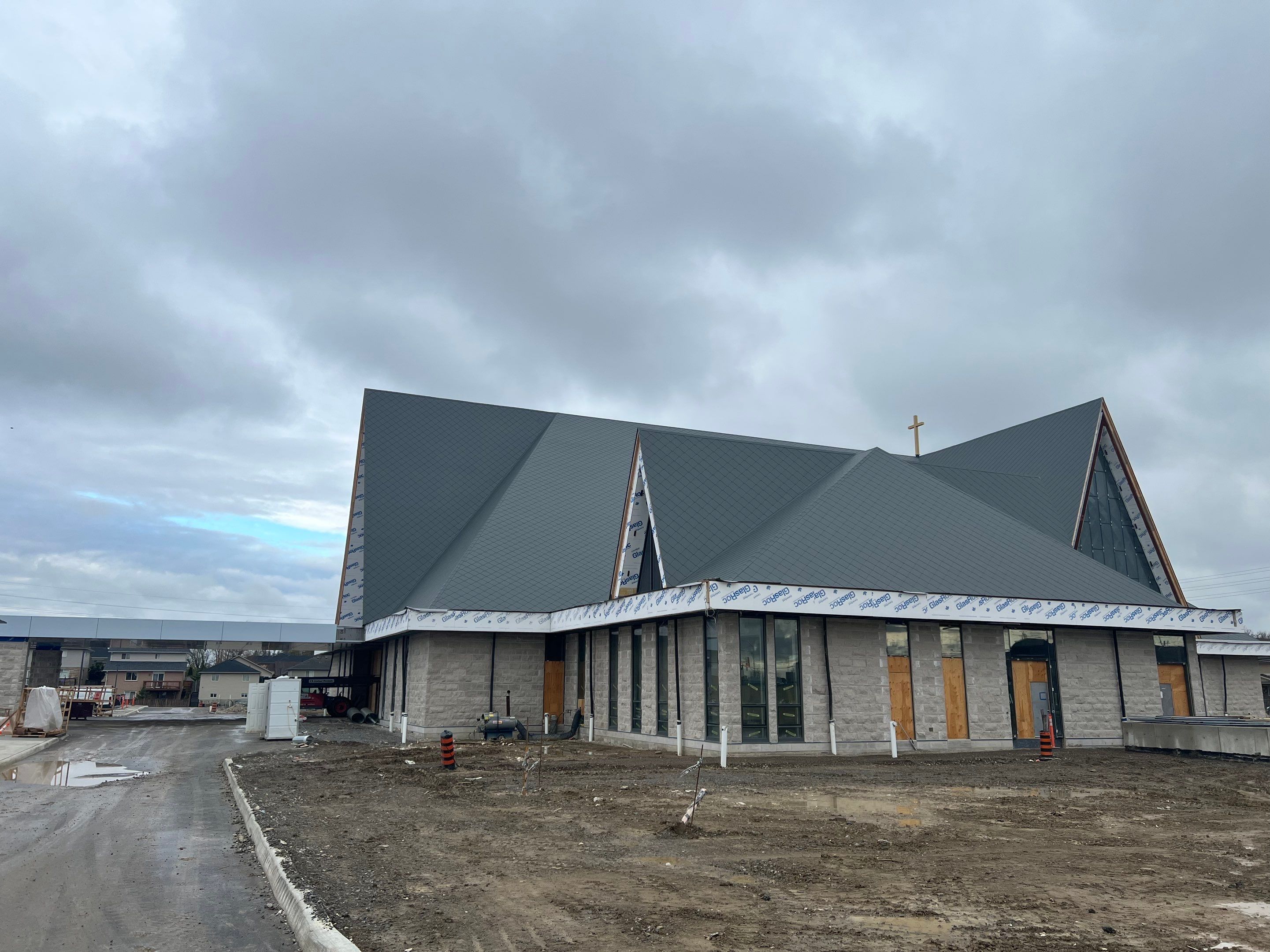 Commercial Roofing Installation using Diamond Tile Metal Shingles , Tpo Flat Roof by Jay Carter Roofing & Sheet Metal