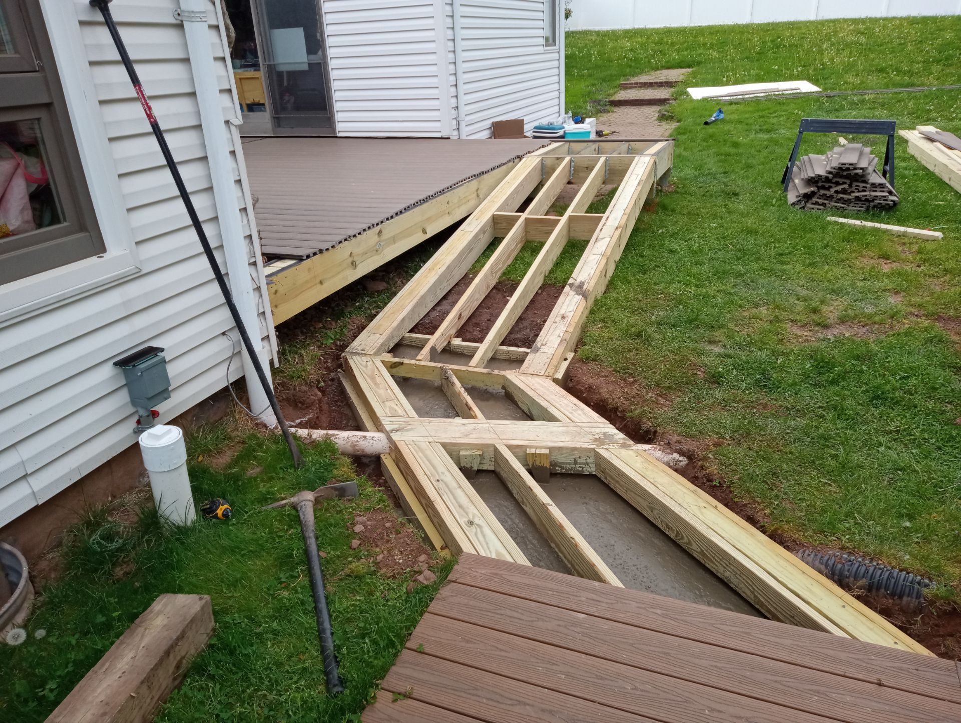 Deck Resurface with Access Ramp  by deck guardian