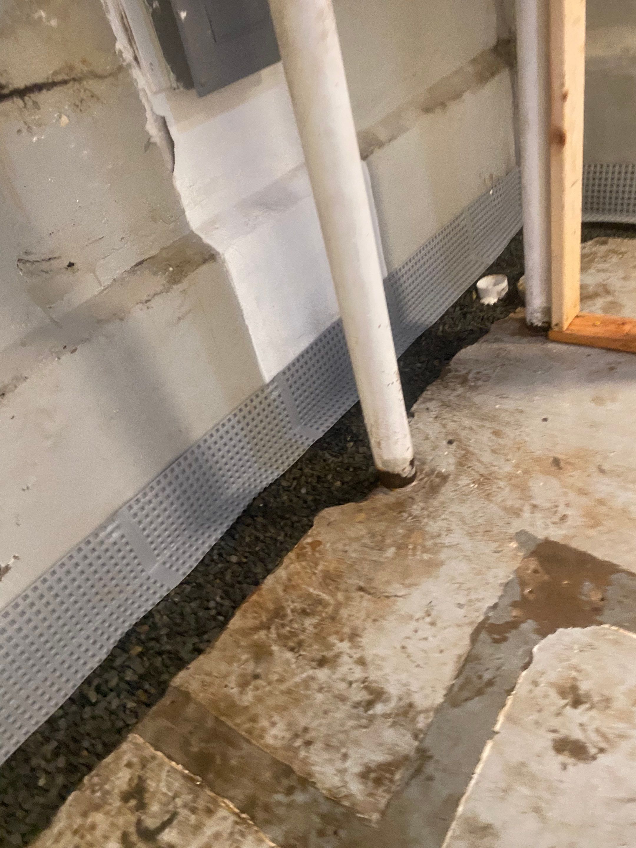 Interior French Drain in Union, NJ by Pure Service Pro, LLC 