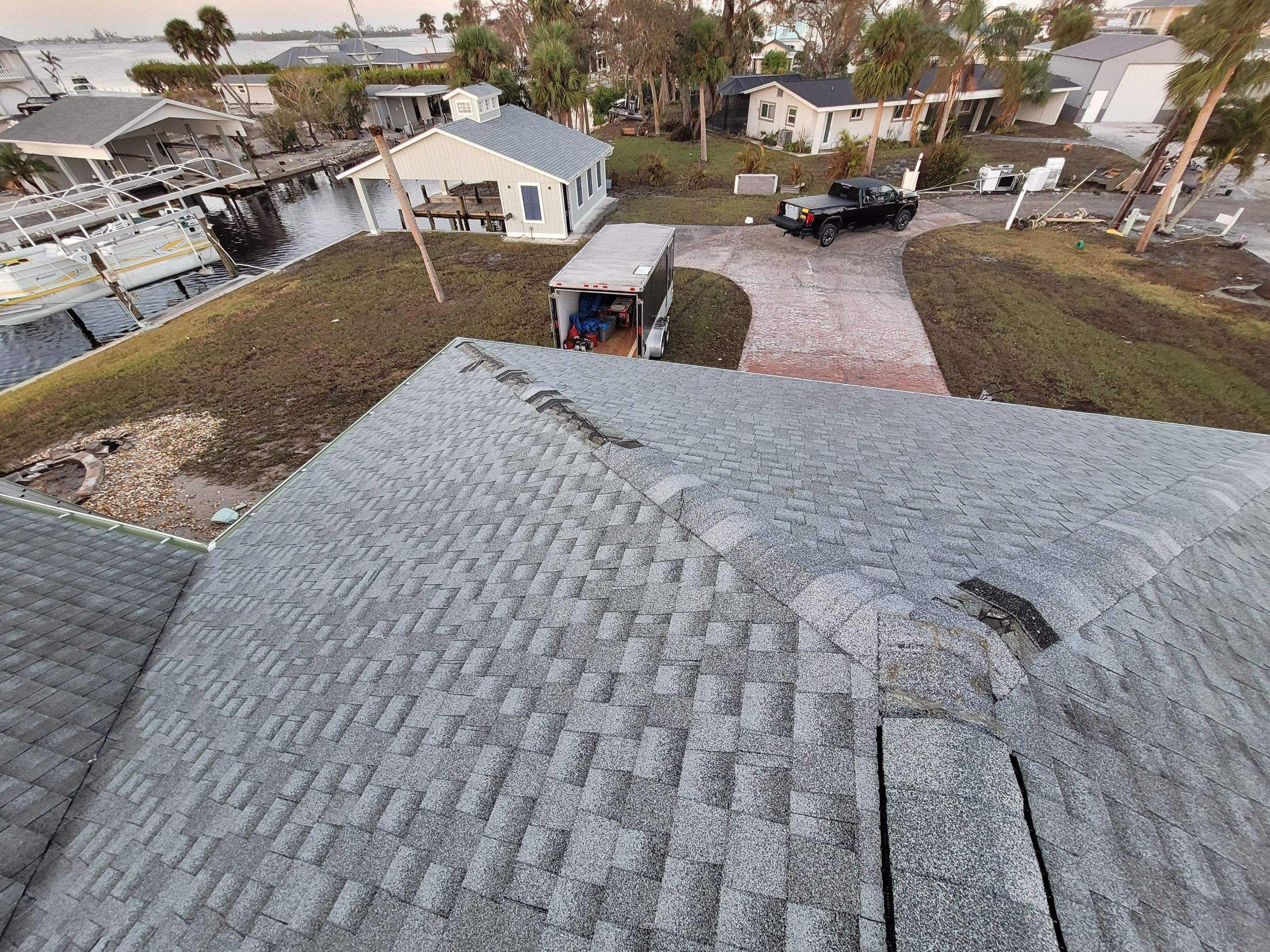 Roof Damage Claim in Englewood by FLAPA & KeyStone