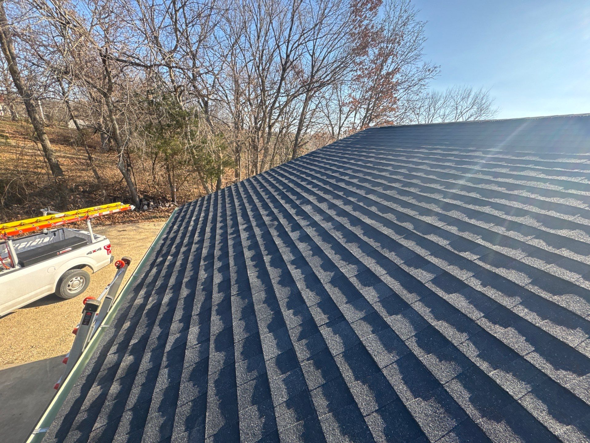 Residential Roofing Install - Atlas Pinnacle Pristine Shingles - Color Black Shadow  by Titan Commercial & Residential Roofing 