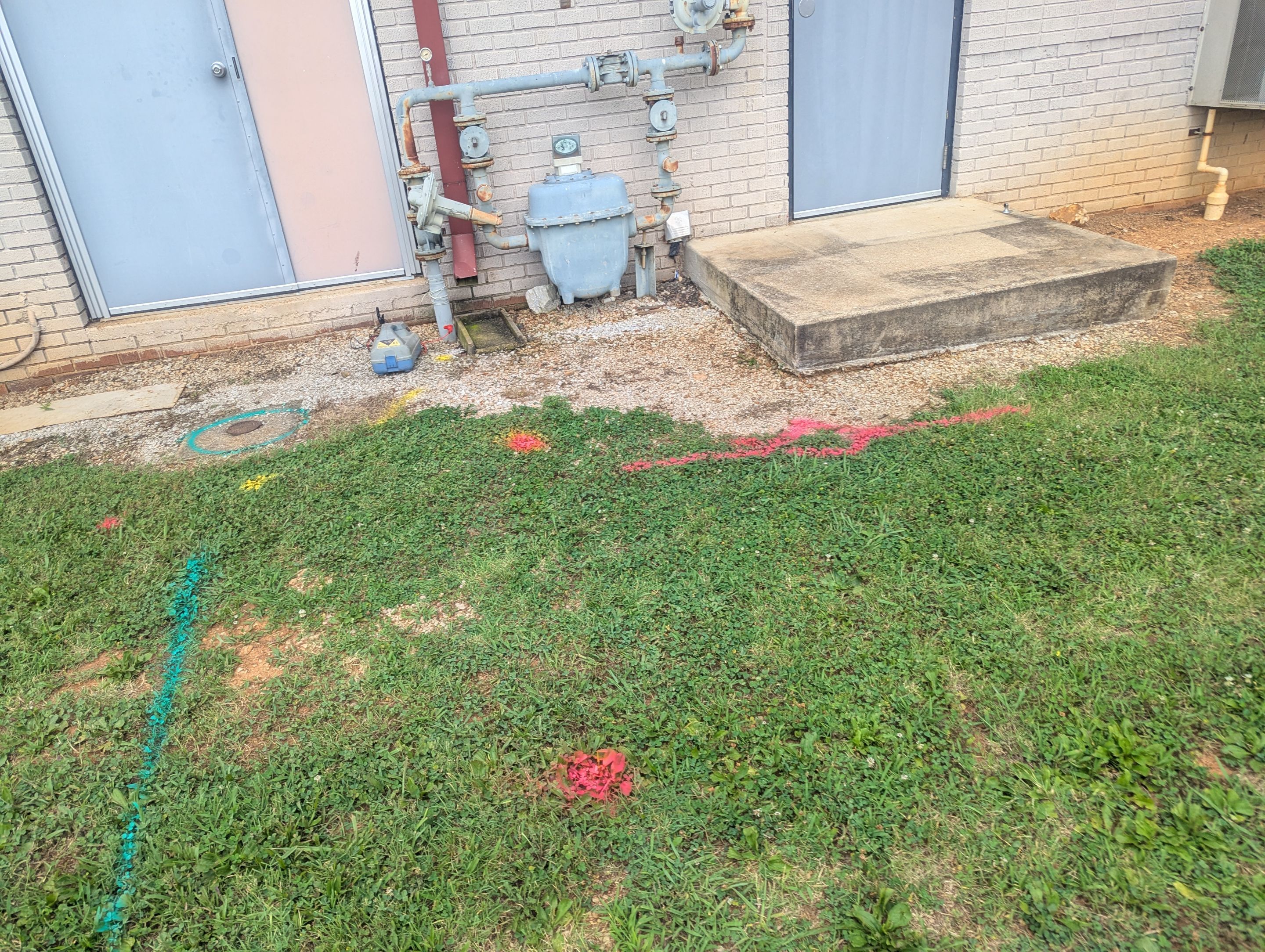 Utility Locate and GPR (School Project) by Alsip Locating Service, LLC