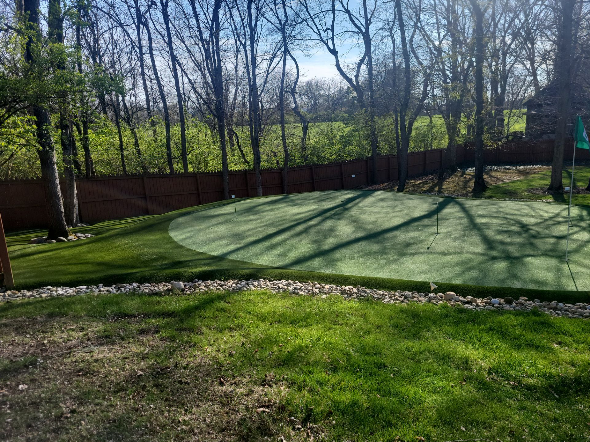 Practice Green in New Castle, IN by Southwest Greens Midwest
