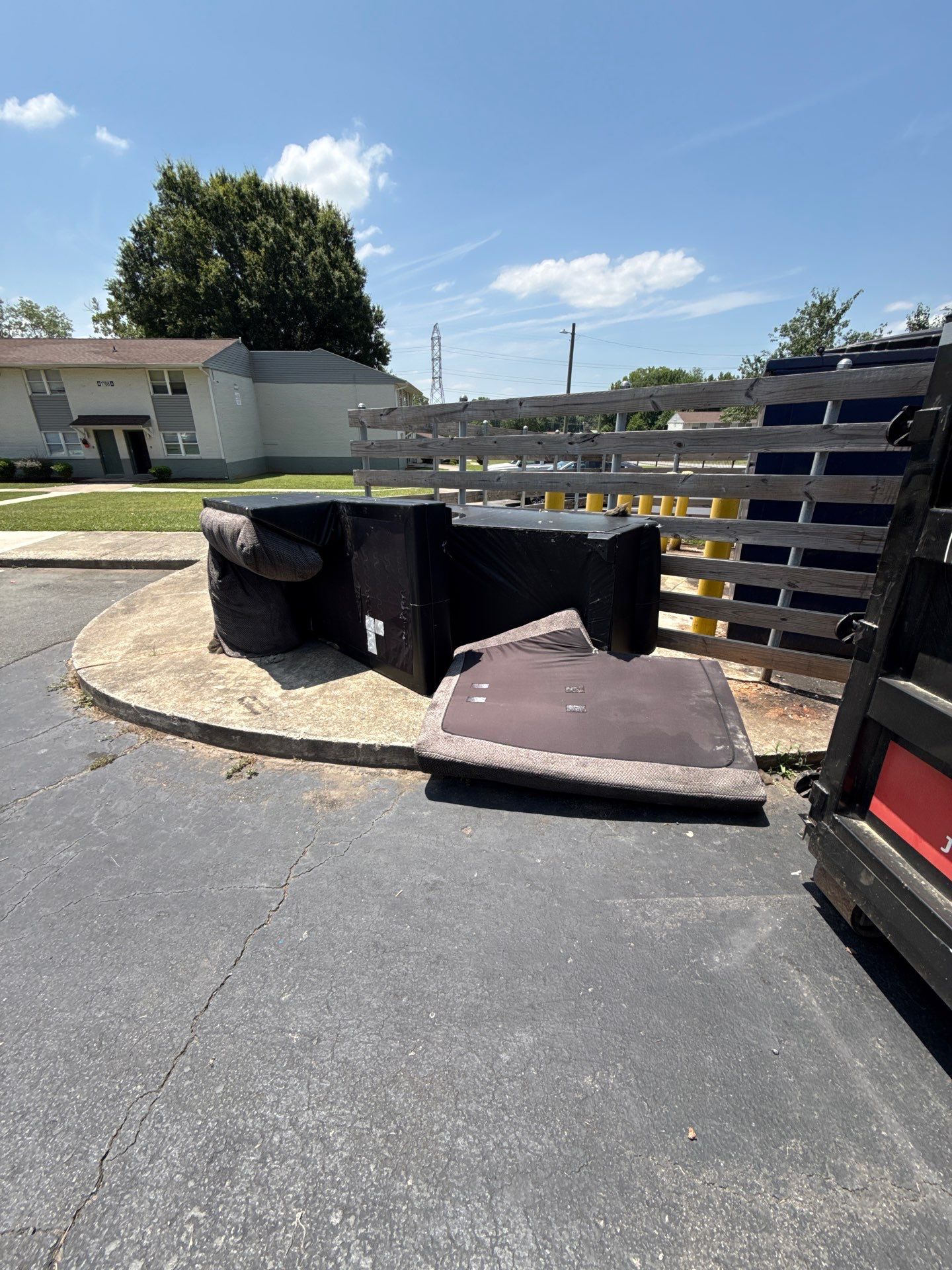 Monthly Apartment Clean Up by Badger Hauling