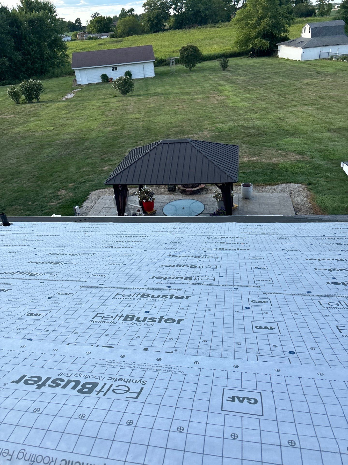 Residential Roofing Installation using Timberline UHDZ Shingles - Pewter Gray by RoofX 
