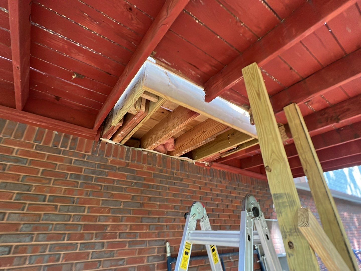 South Trace Lane - Deck Installation and Chimney Repair by Pillar and Pine