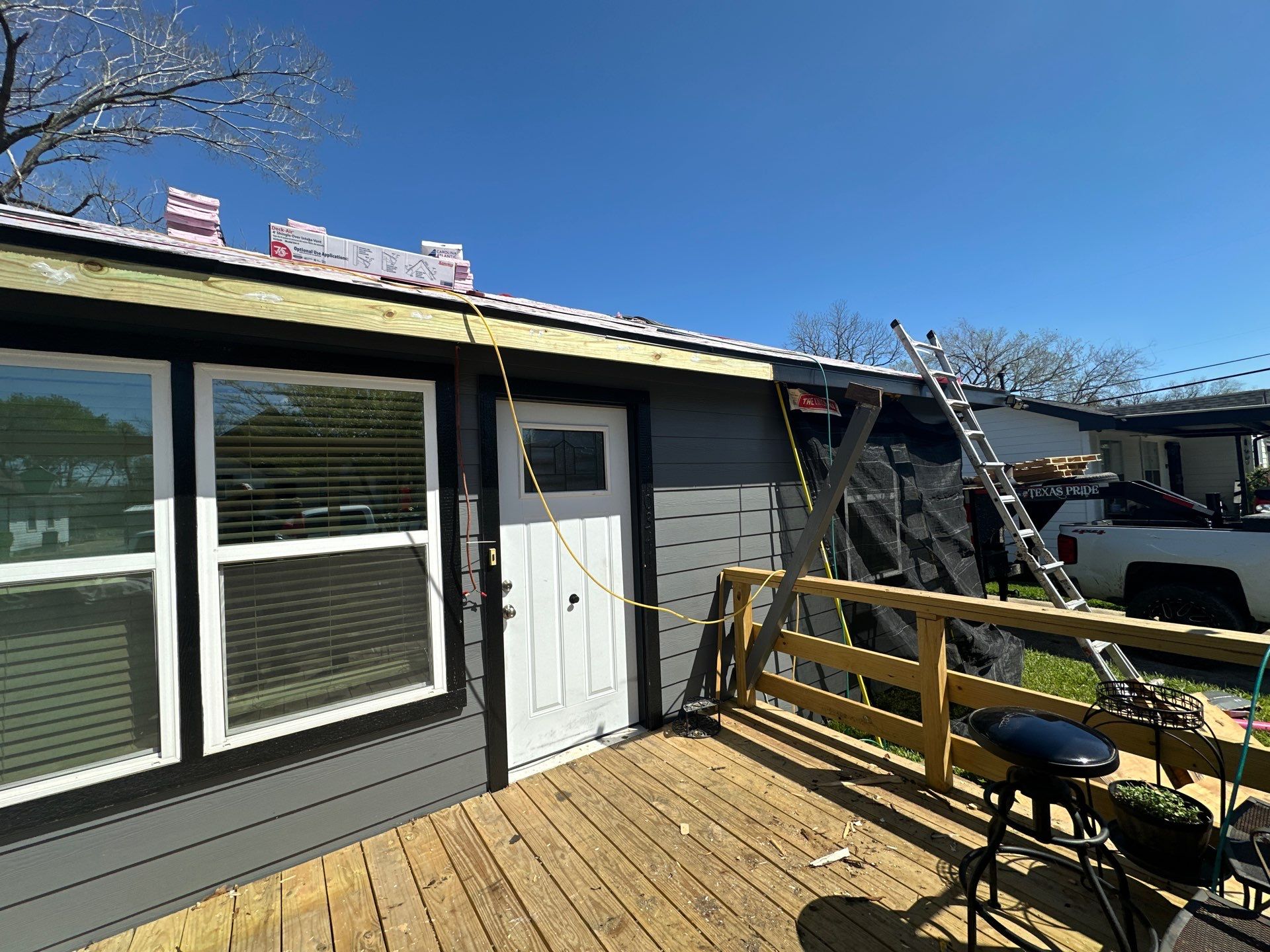 Project in Houston by Motion Roofing
