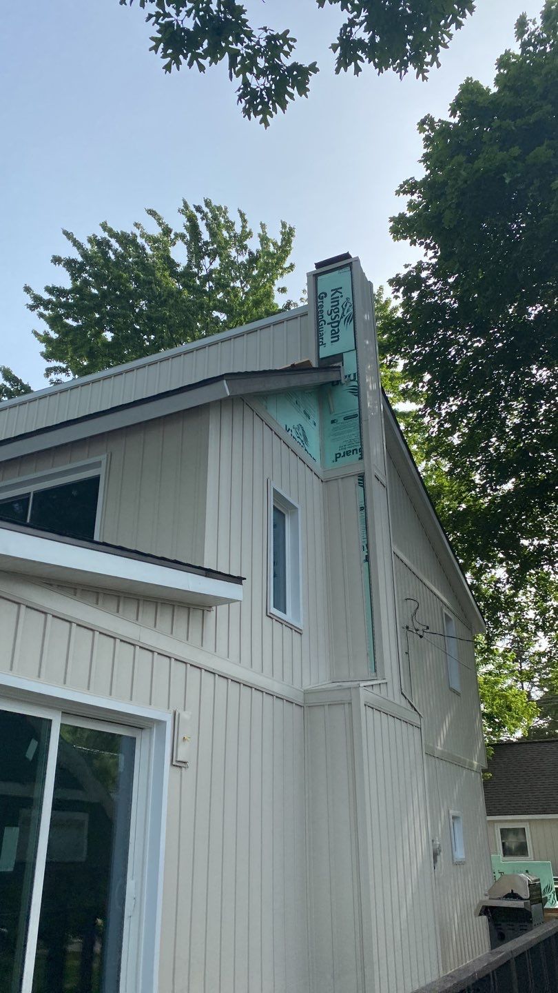 Siding Replacement using CertainTeed Board & Batten by 180 Contractors