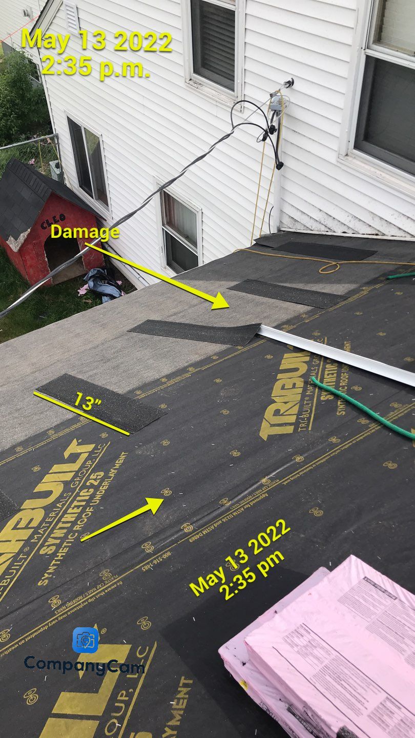 New Roof using tools by Customer Success Demo Account