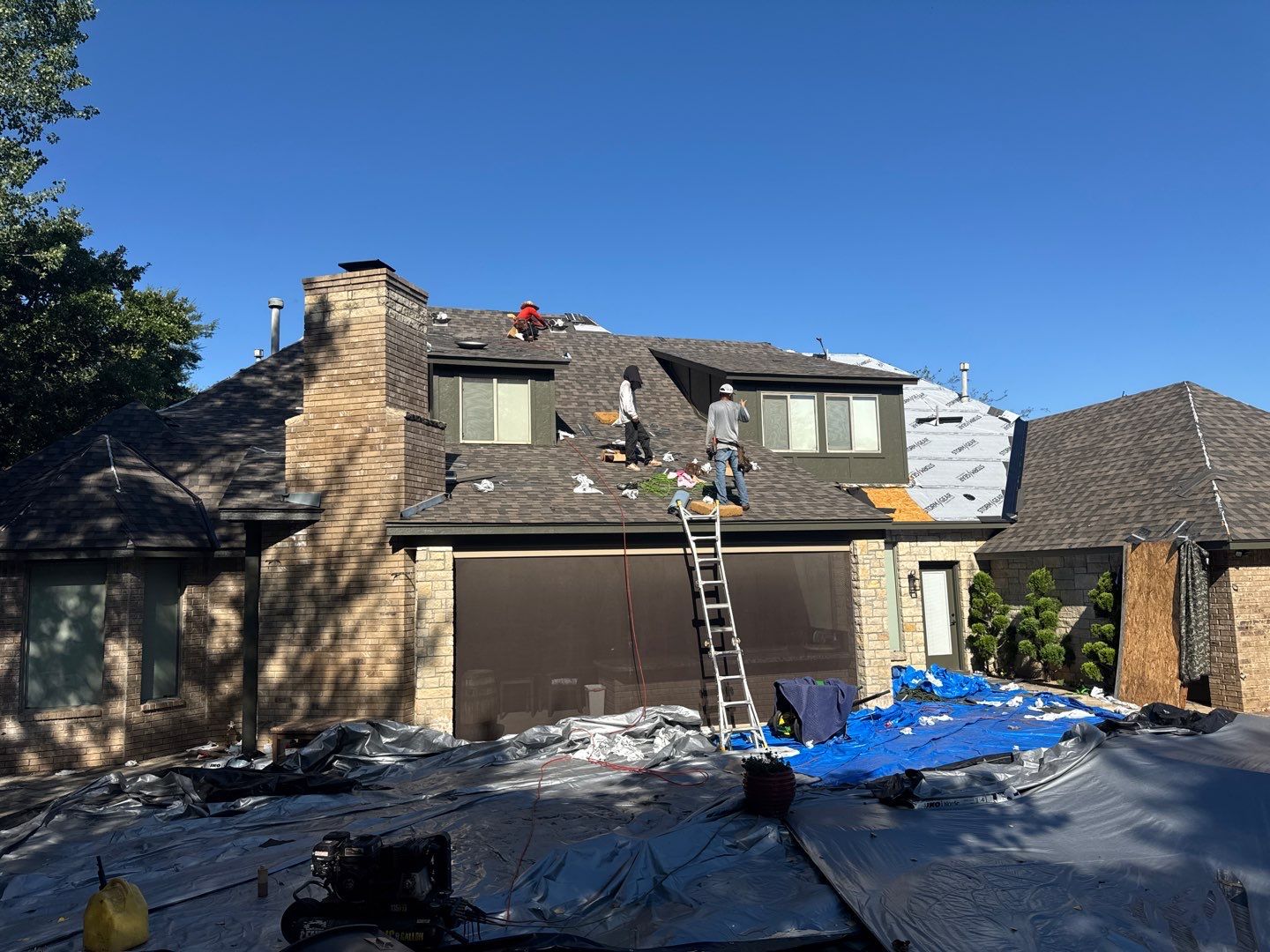 Residential Roofing Installation using IKO by Castillo Roofing