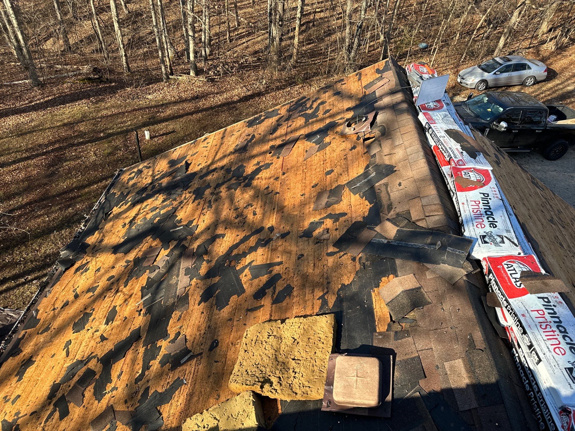 Residential Roof + Gutters & Downspouts & Gutter Guards Install by Titan Commercial & Residential Roofing 