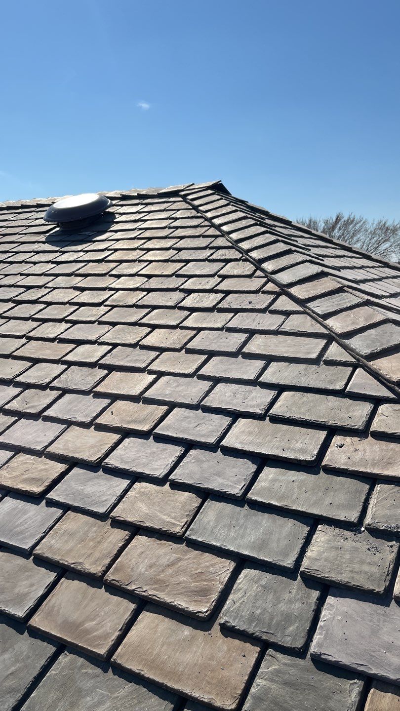 Concrete Tile Roof by Rainy Day Restoration
